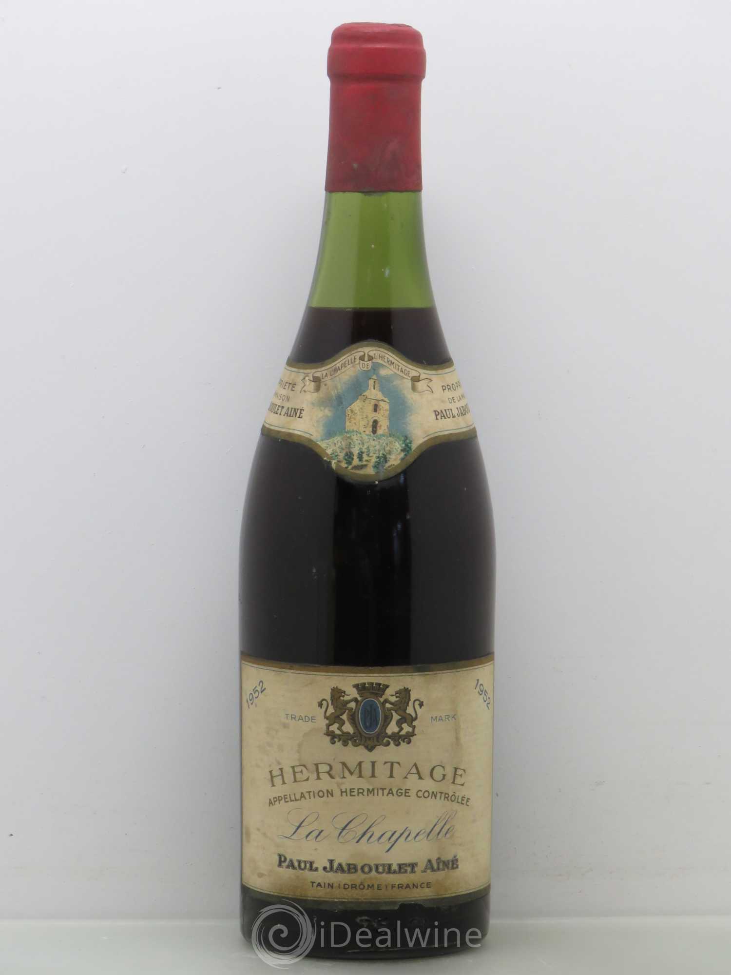 Hermitage La Chapelle Paul Jaboulet Ainé 1952 - Lot de 1 bouteille - 0