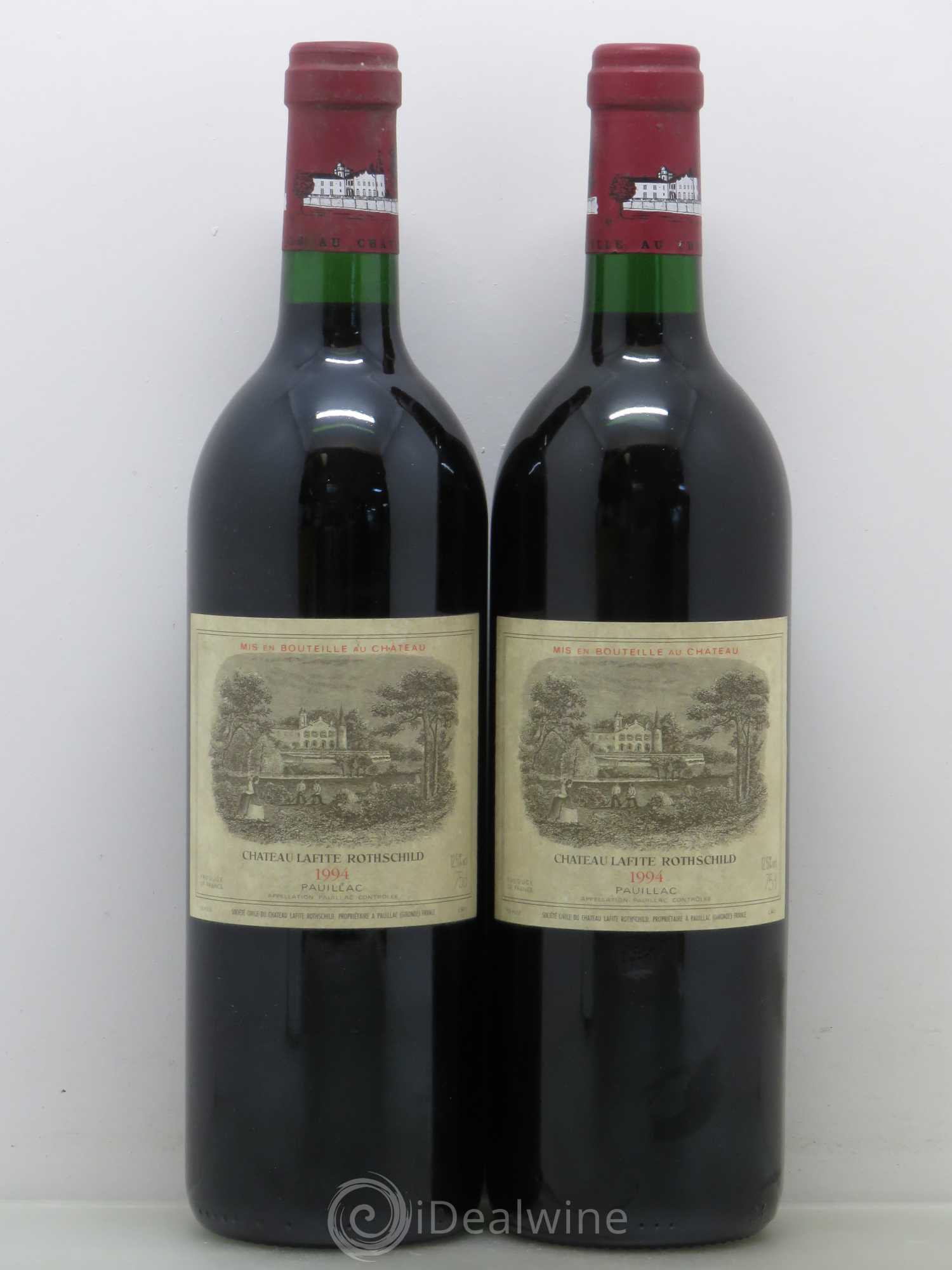 Château Lafite Rothschild 1er Grand Cru Classé 1994 - Lot de 2 bouteilles - 0