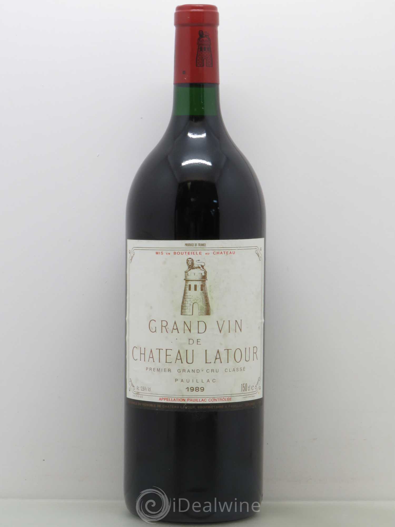 Château Latour 1er Grand Cru Classé 1989 - Lot de 1 magnum - 0