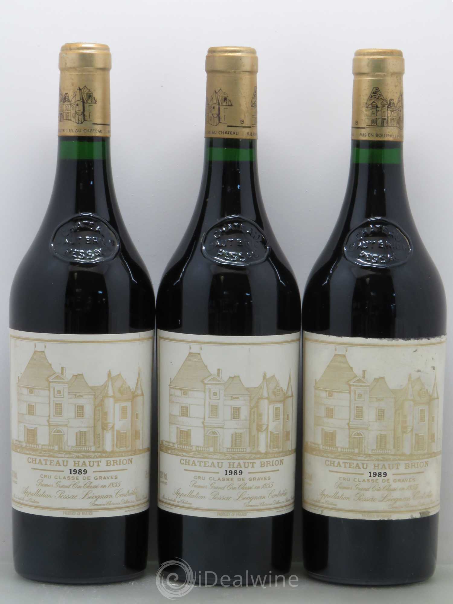 Château Haut Brion 1er Grand Cru Classé 1989 - Lot de 12 bouteilles - 3