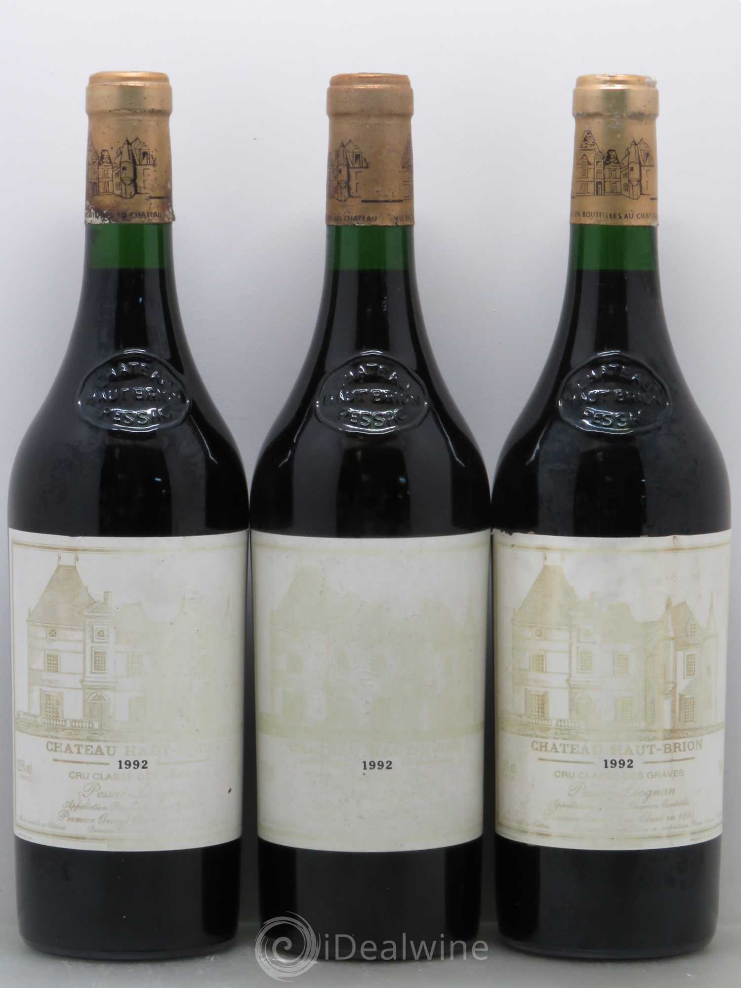 Château Haut Brion 1er Grand Cru Classé 1992 - Lot de 12 bouteilles - 3