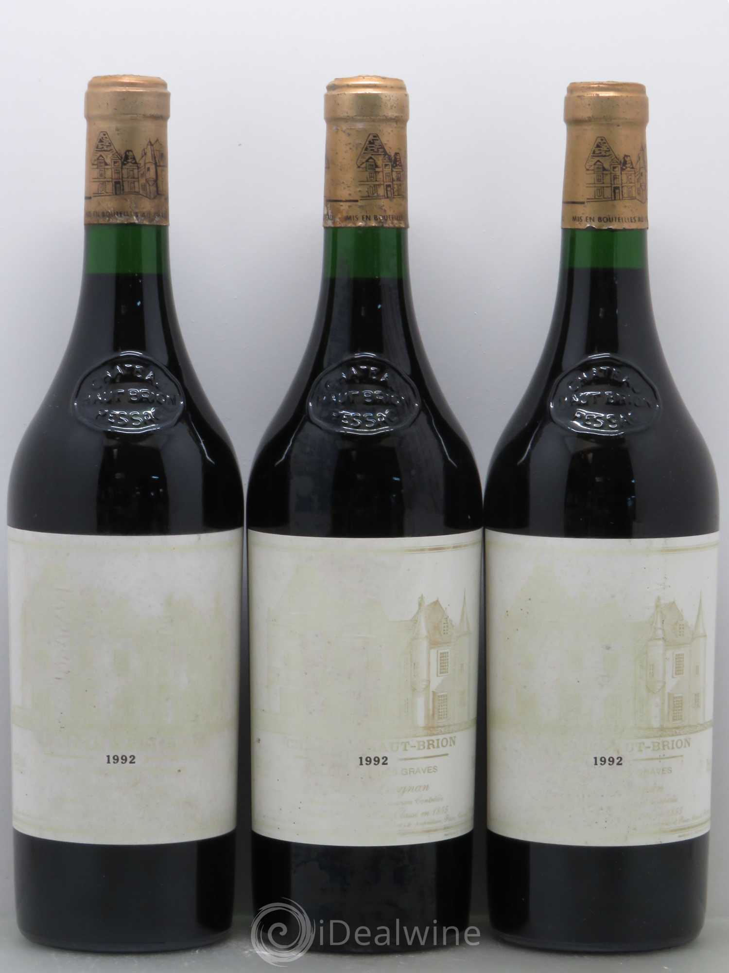 Château Haut Brion 1er Grand Cru Classé 1992 - Lot de 12 bouteilles - 4