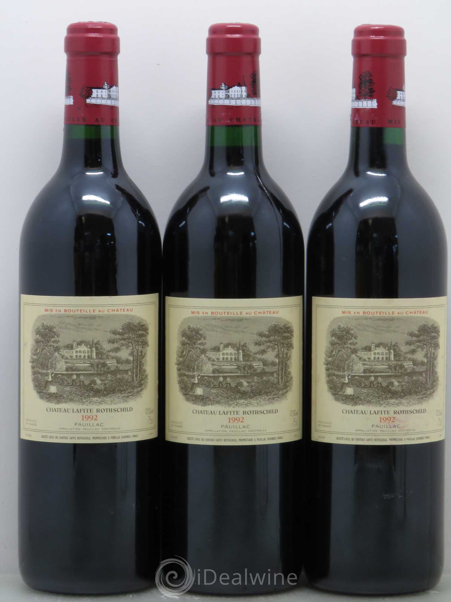 Château Lafite Rothschild 1er Grand Cru Classé 1992 - Lot de 12 bouteilles - 3