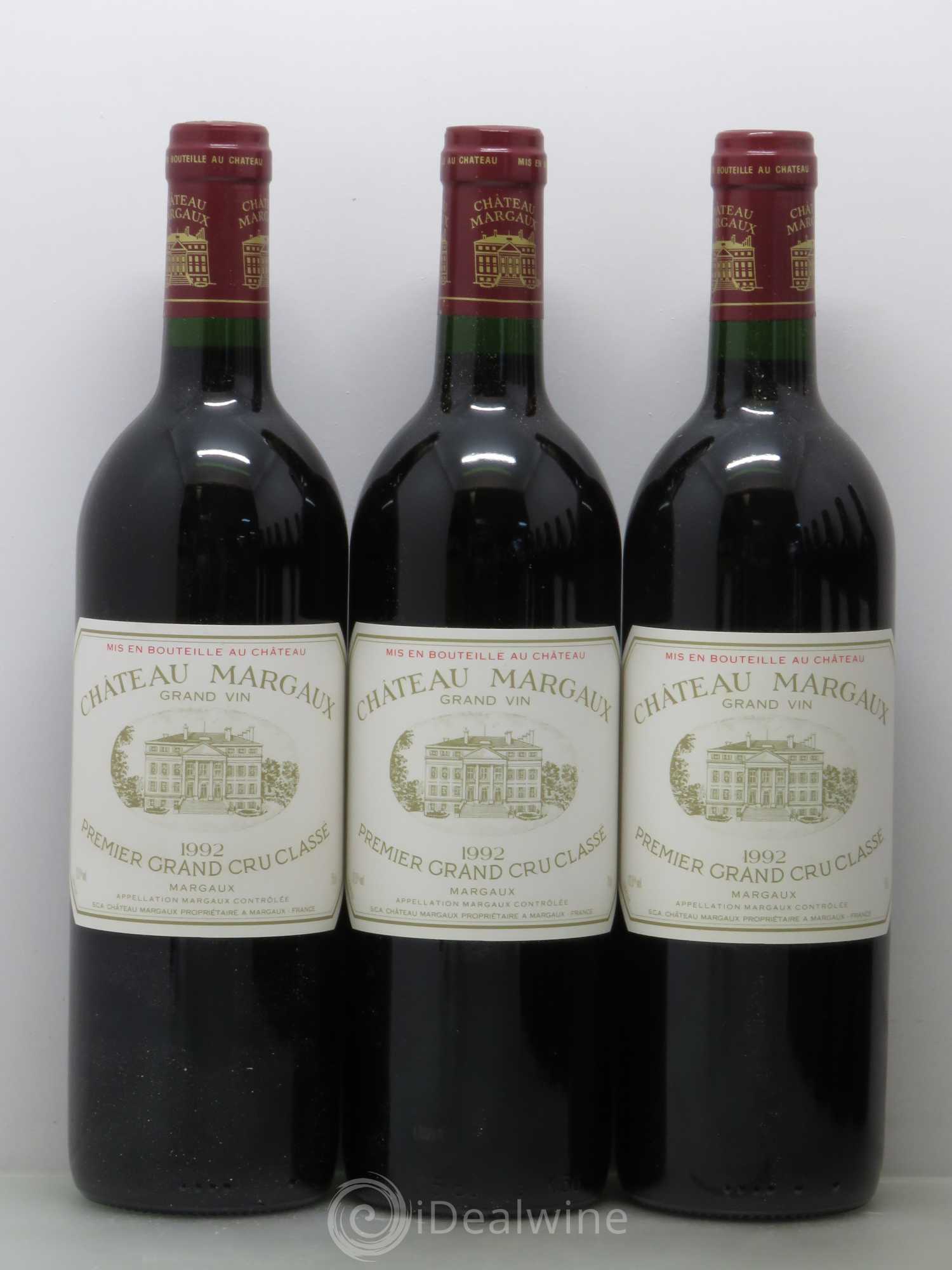 Château Margaux 1er Grand Cru Classé 1992 - Lot de 12 bouteilles - 2