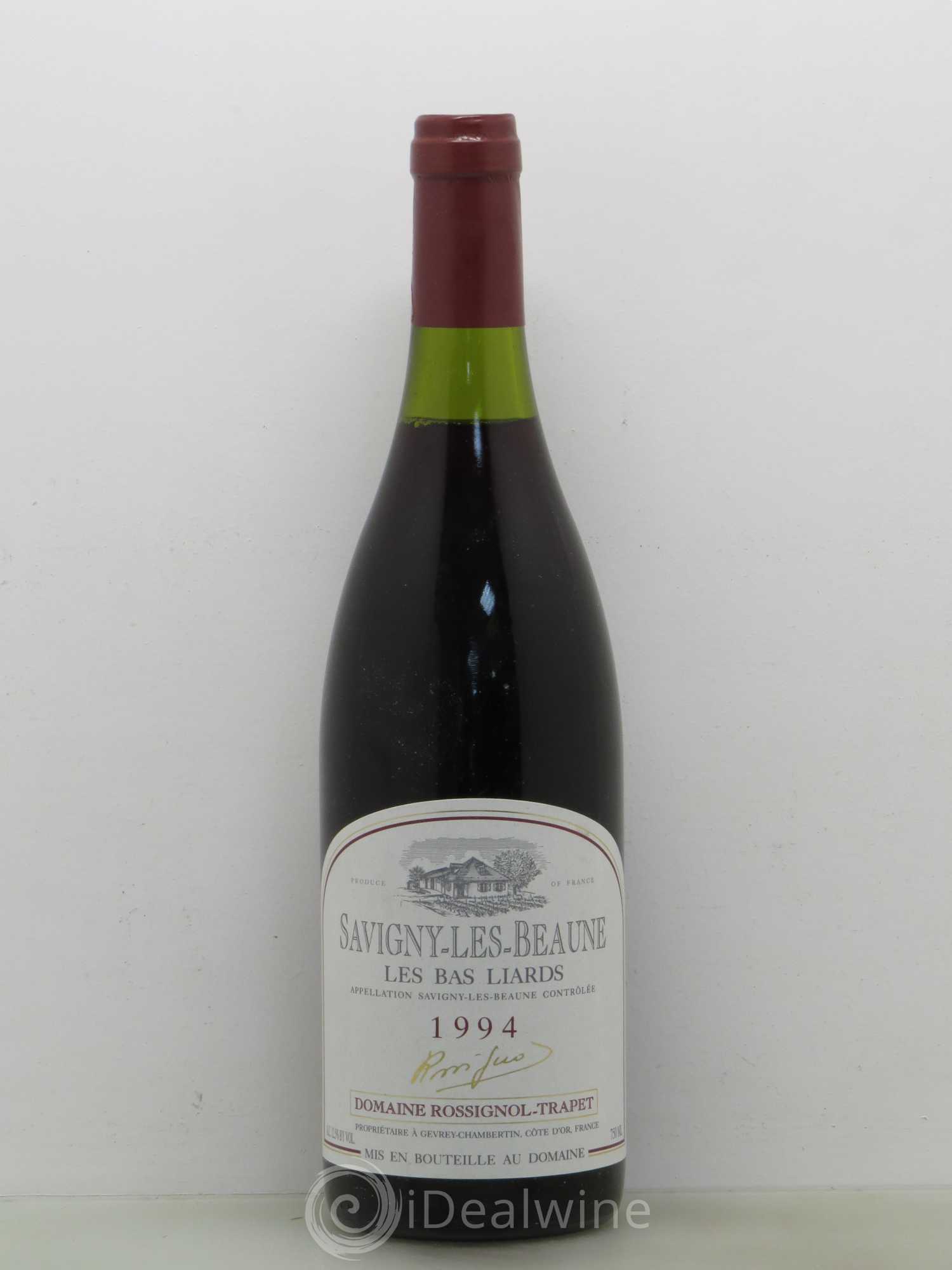 Savigny-lès-Beaune Les Bas Liards Rossignol Trapet 1994 - Lot de 1 bouteille - 0