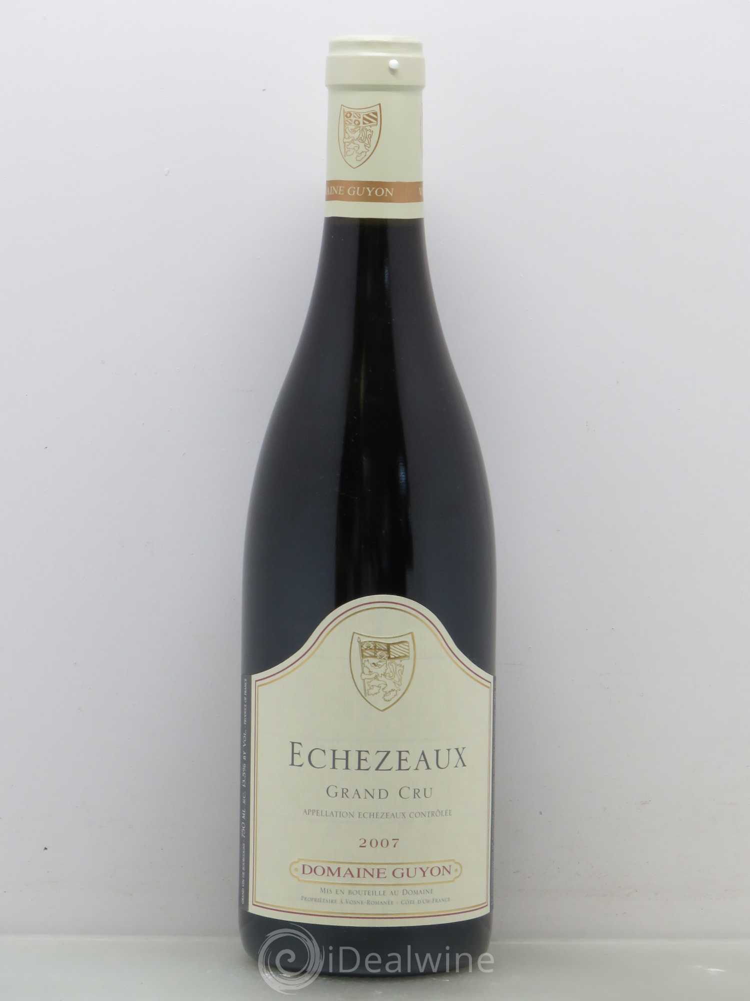 Echezeaux Grand Cru Domaine Guyon 2007 - Posten von 1 Flasche - 0