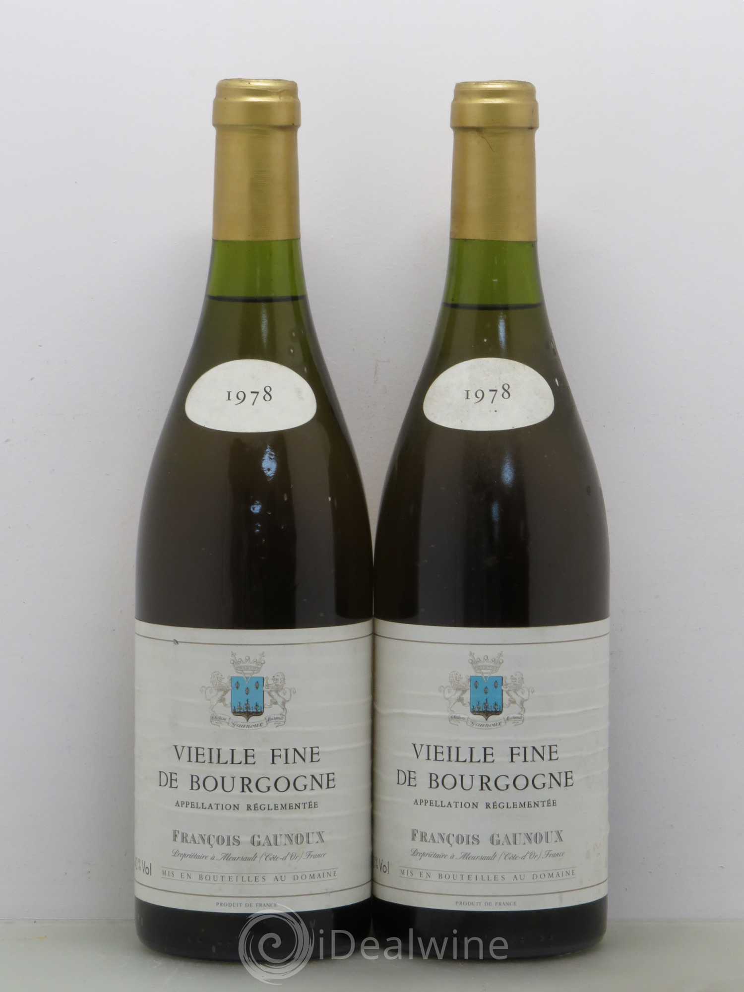 Alcools divers Veille Fine de Bourgogne François Gaunoux 1978 - Posten von 2 Flaschen - 0