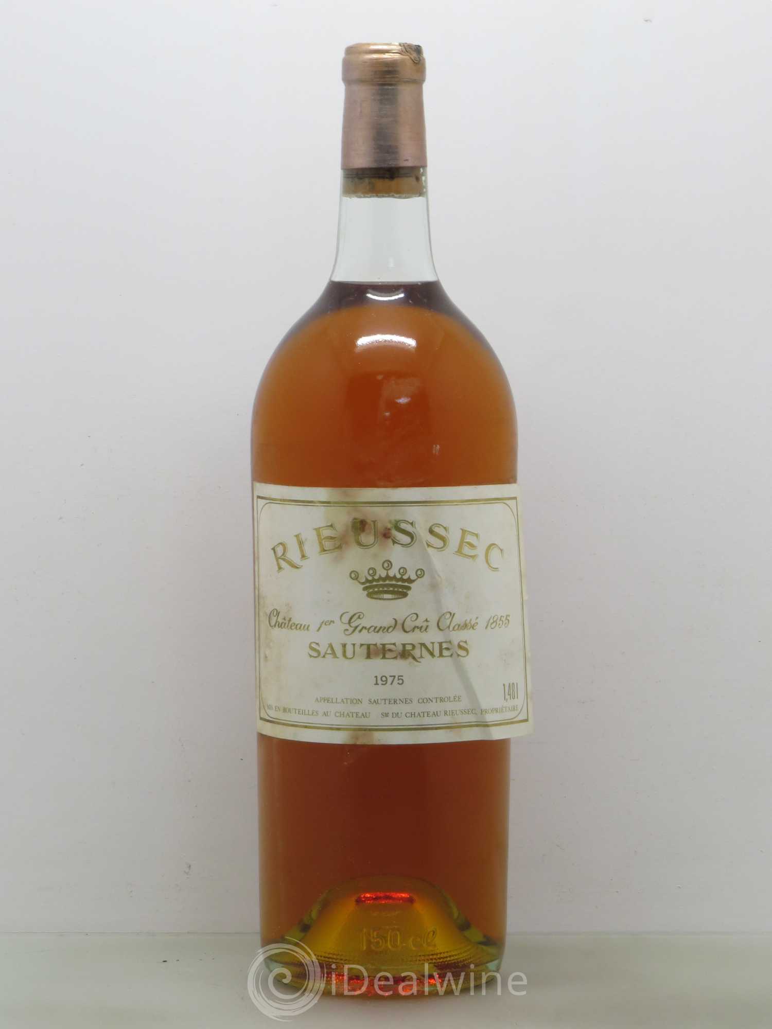 Château Rieussec 1er Grand Cru Classé 1975 - Lot de 1 magnum - 0