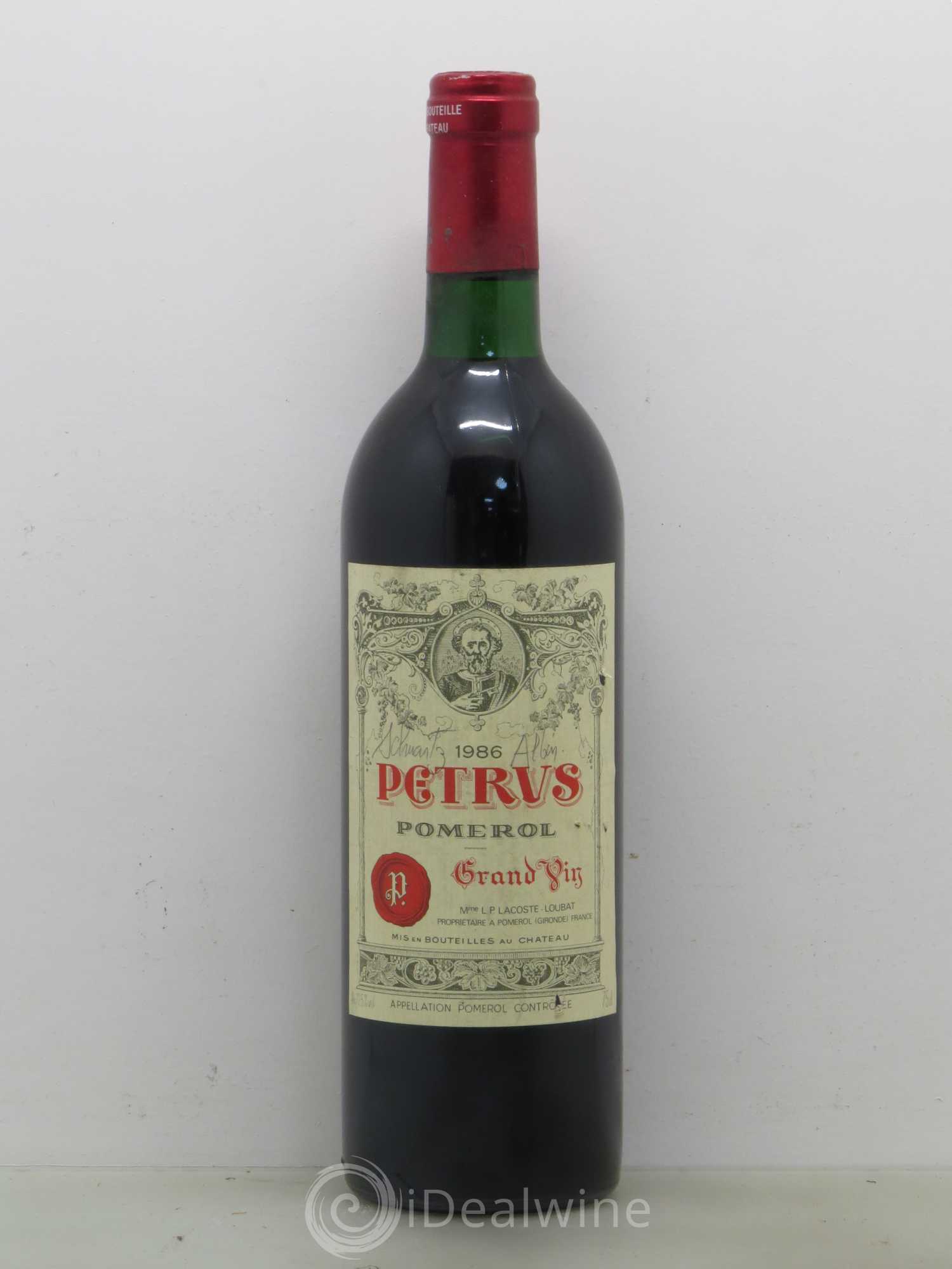 Petrus 1986 - Lot de 1 bouteille - 0