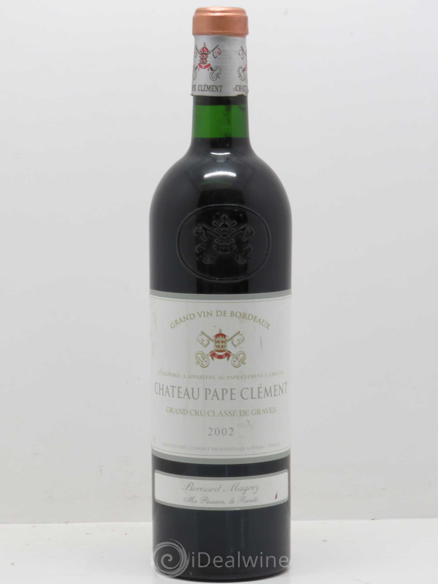 Château Pape Clément Cru Classé de Graves 2002 - Lot de 1 bouteille - 0