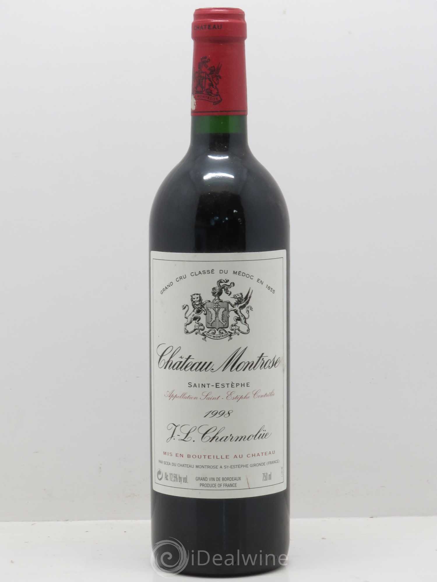 Château Montrose 2ème Grand Cru Classé 1998 - Lot de 1 bouteille - 0