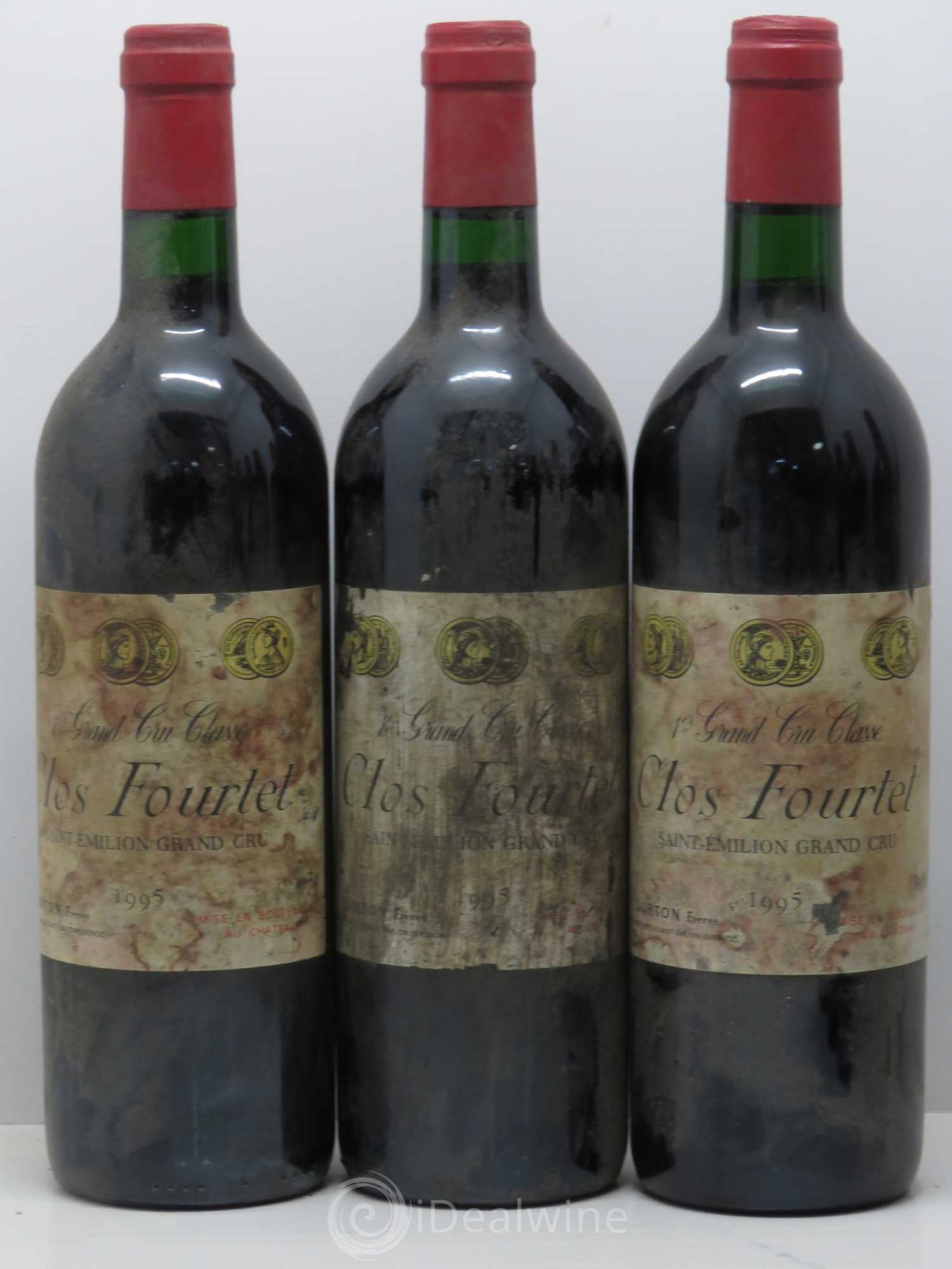 Clos Fourtet 1er Grand Cru Classé B 1995 - Lot de 12 bouteilles - 2