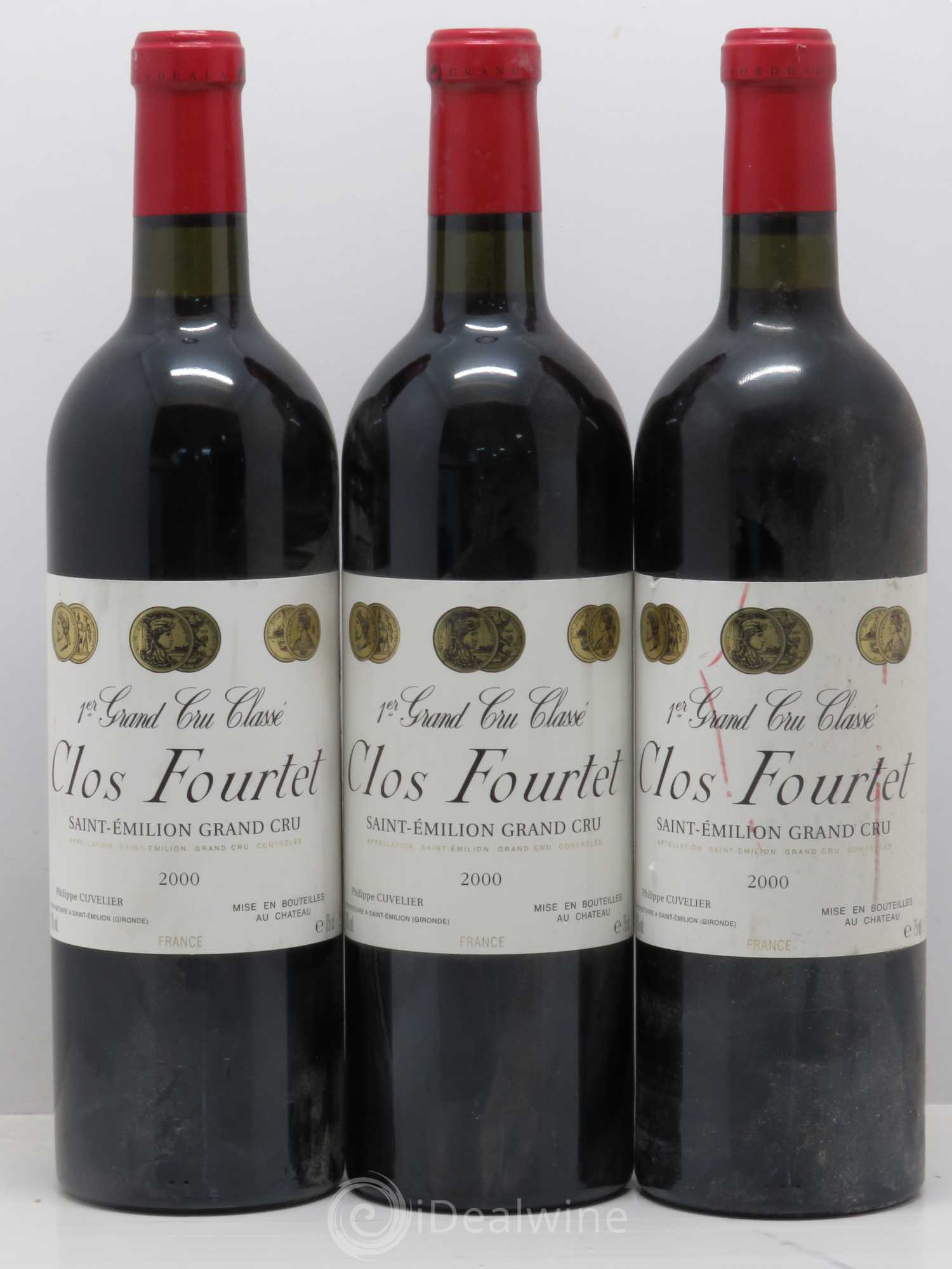 Clos Fourtet 1er Grand Cru Classé B 2000 - Lot de 6 bouteilles - 2