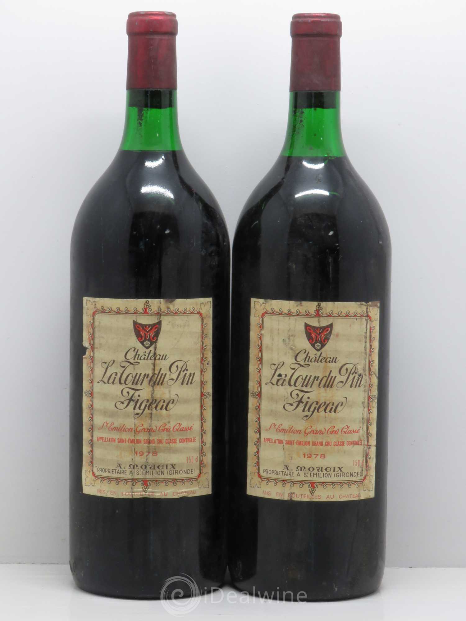 Saint-Émilion Tour de Pin Figeac 1978 - Posten von 2 Magnum - 0