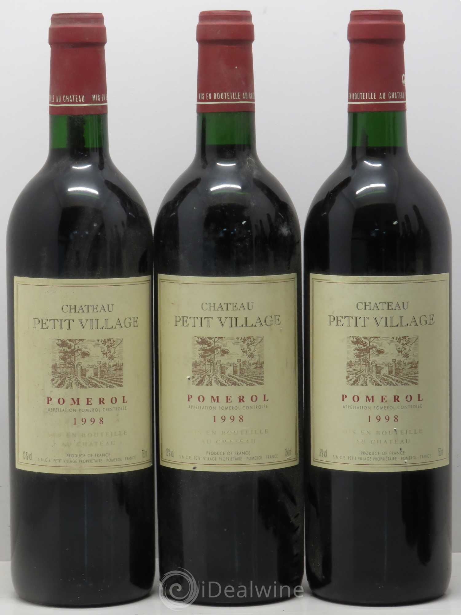Château Petit Village 1998 - Lot de 6 bouteilles - 1