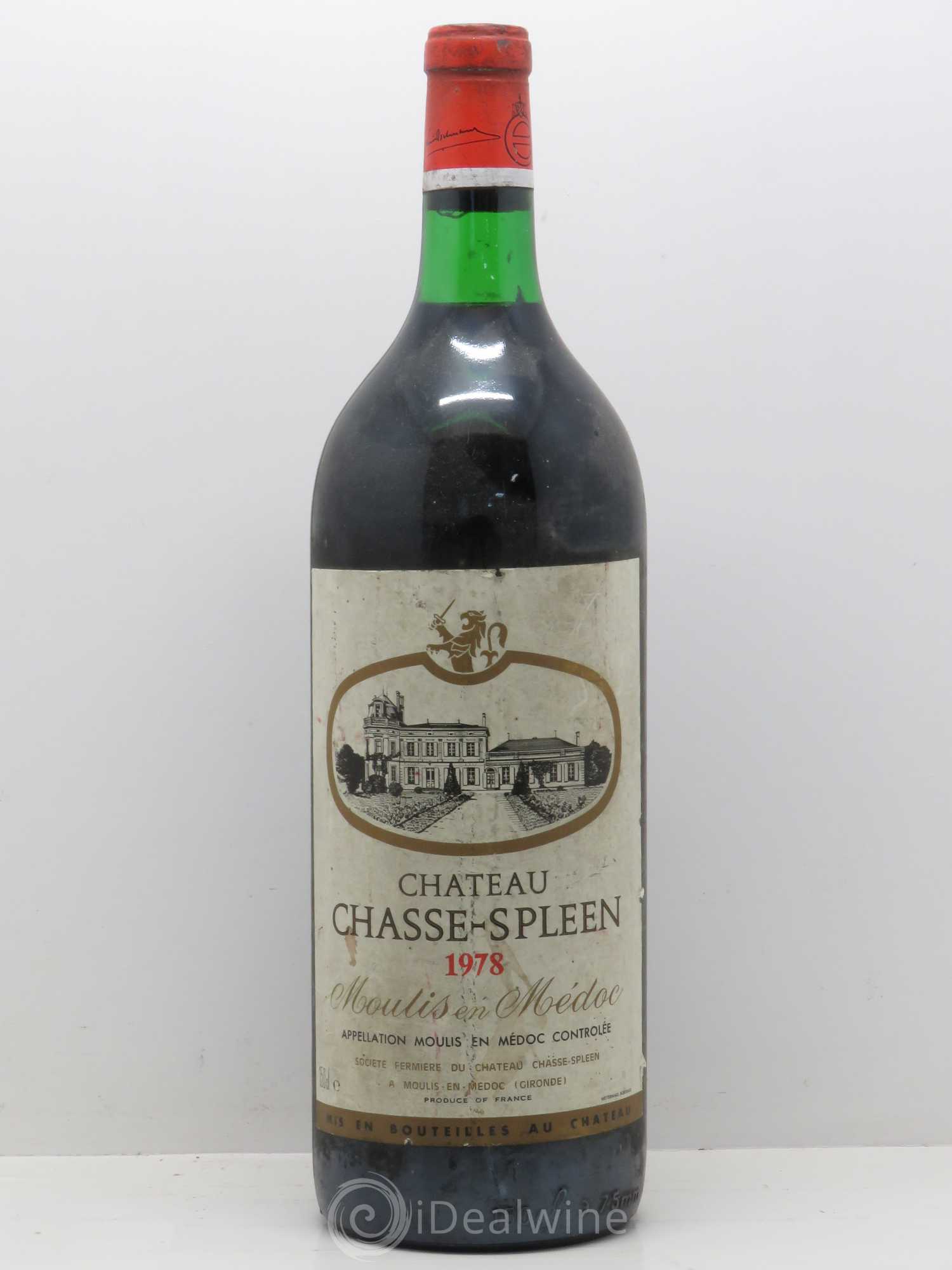 Château Chasse Spleen 1978 - Lot de 1 magnum - 0