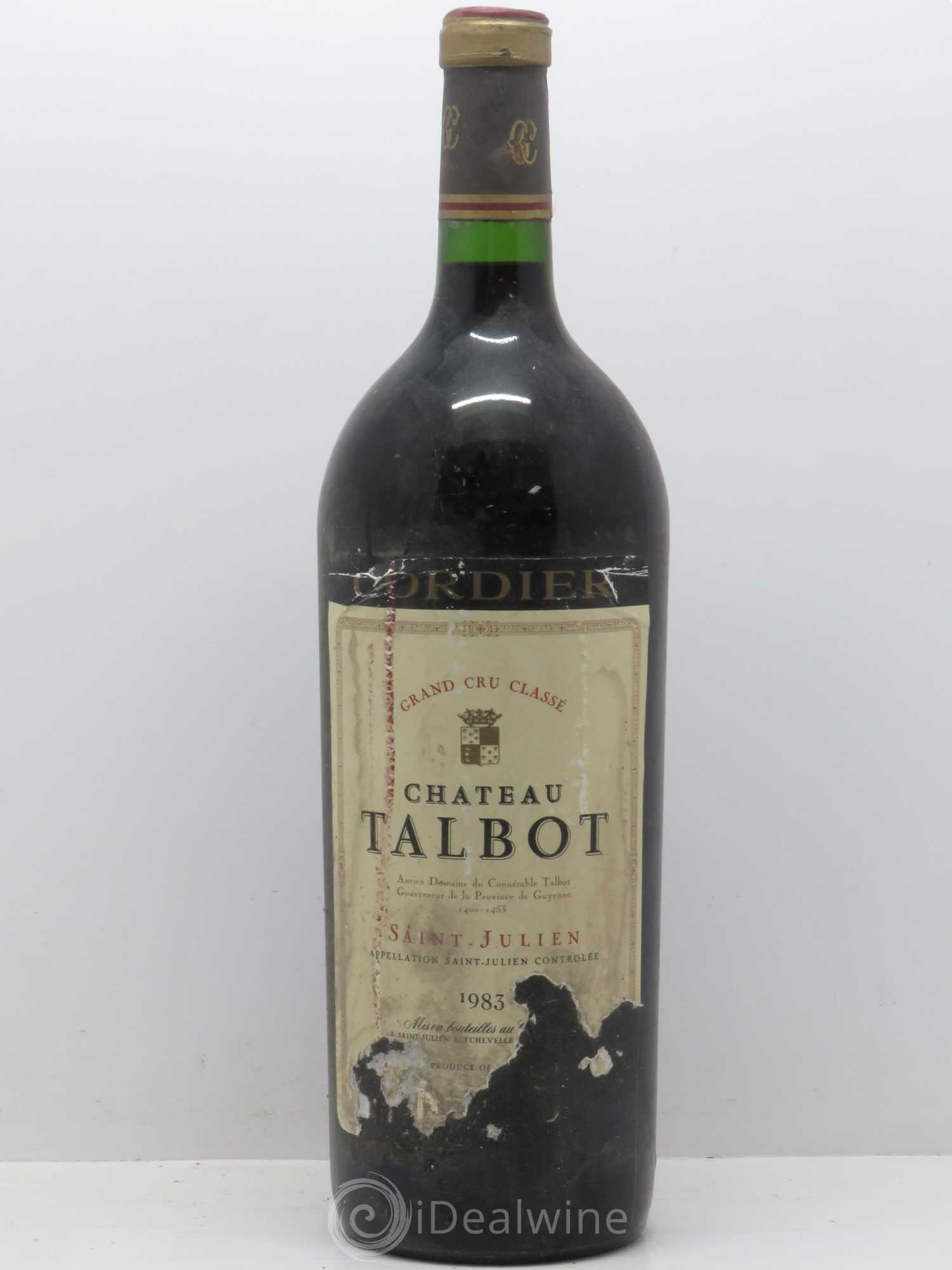 Château Talbot 4ème Grand Cru Classé 1983 - Lot de 1 magnum - 0