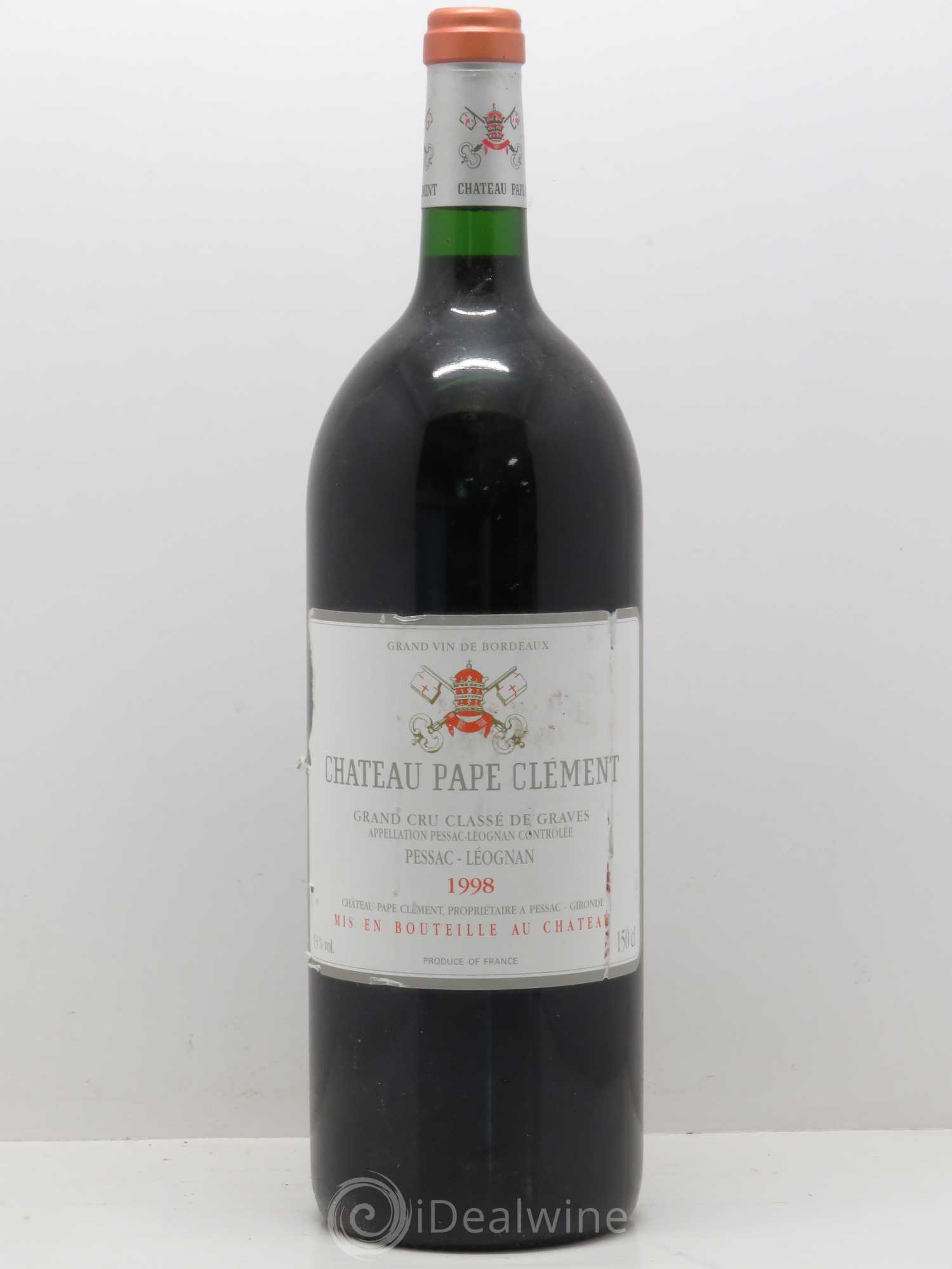 Château Pape Clément Cru Classé de Graves 1998 - Lot de 1 magnum - 0