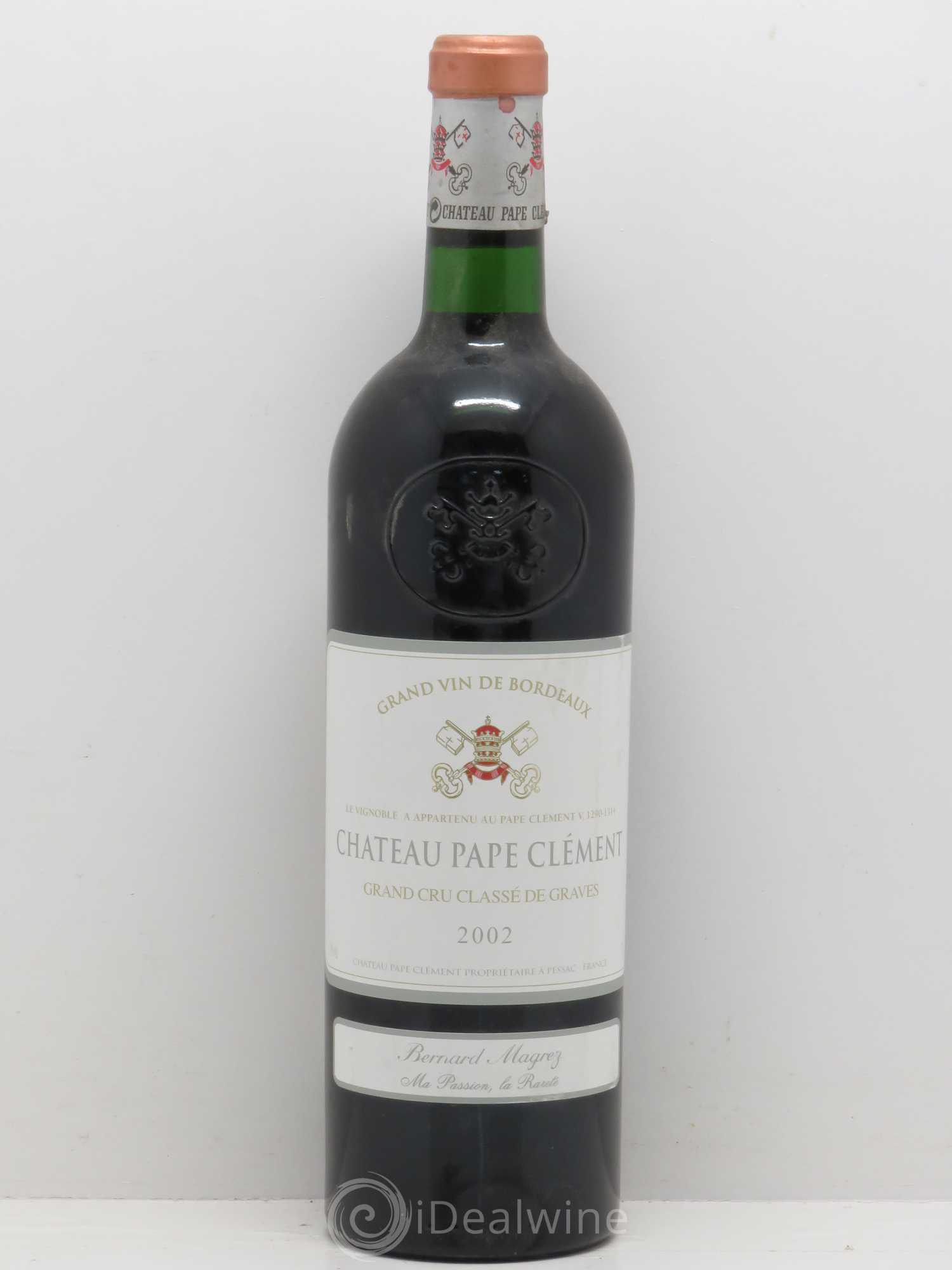 Château Pape Clément Cru Classé de Graves 2002 - Lot de 1 bouteille - 0
