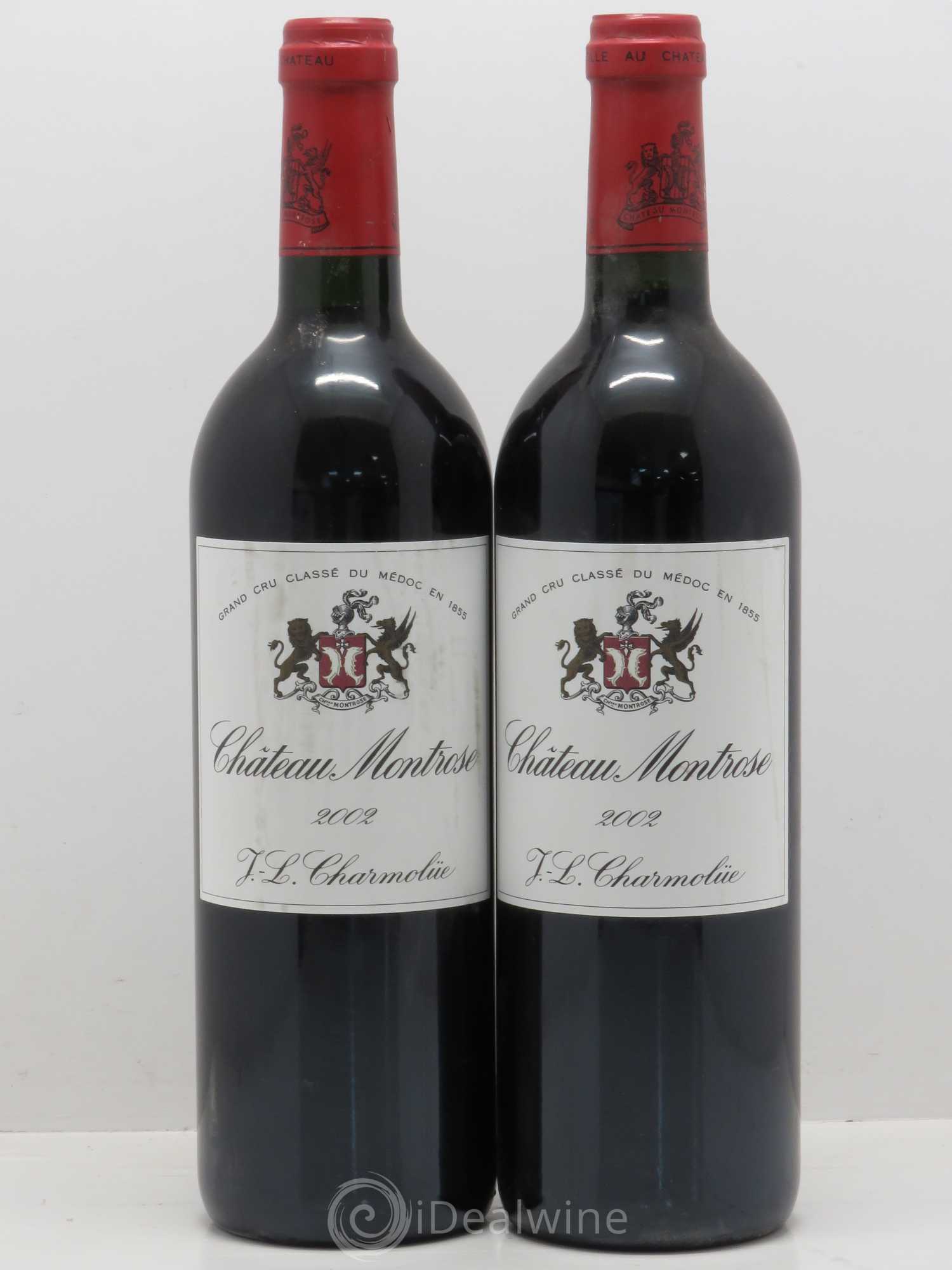 Château Montrose 2ème Grand Cru Classé 2002 - Lot de 2 bouteilles - 0