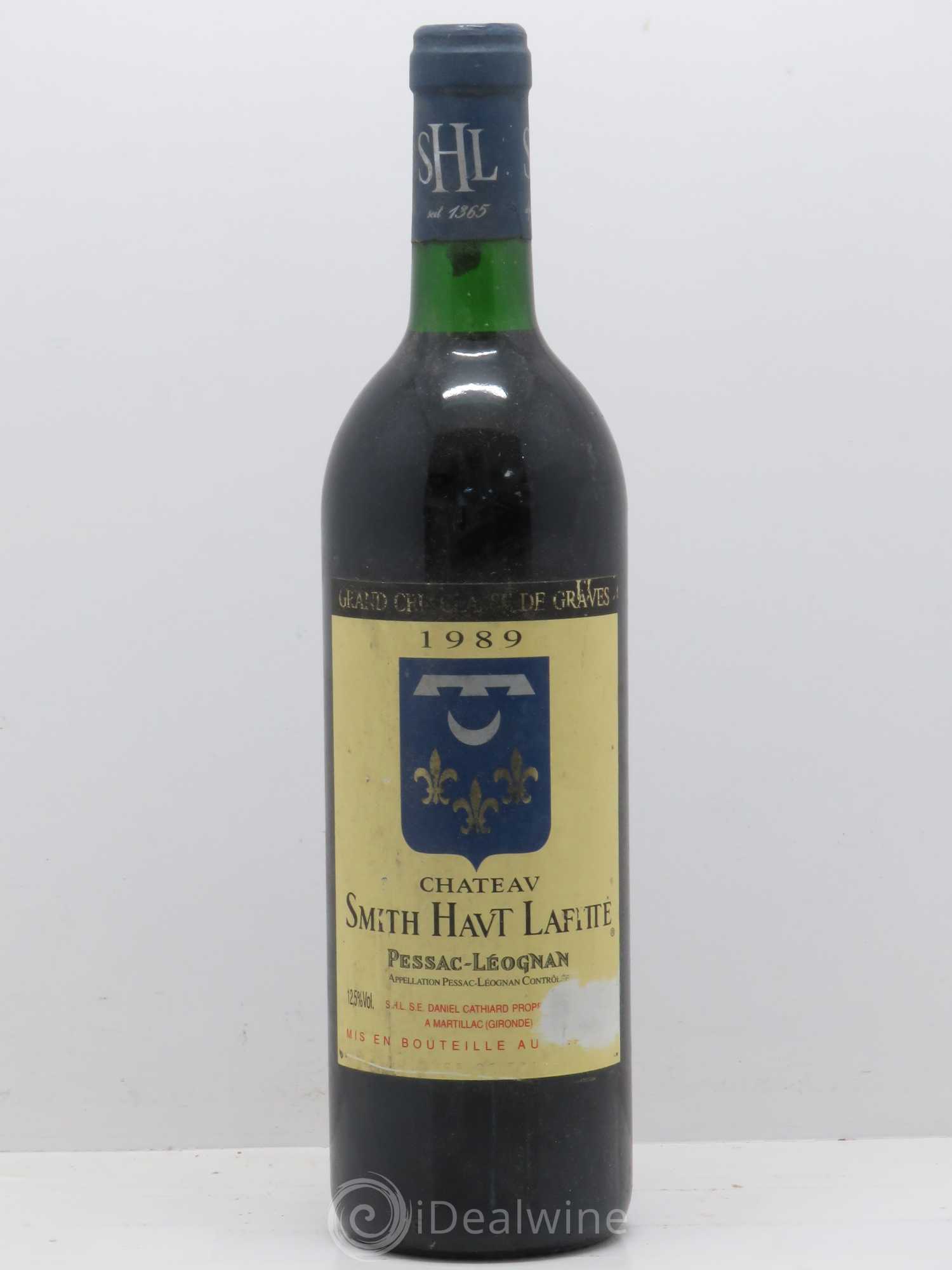 Château Smith Haut Lafitte Cru Classé de Graves 1989 - Lot de 1 bouteille - 0