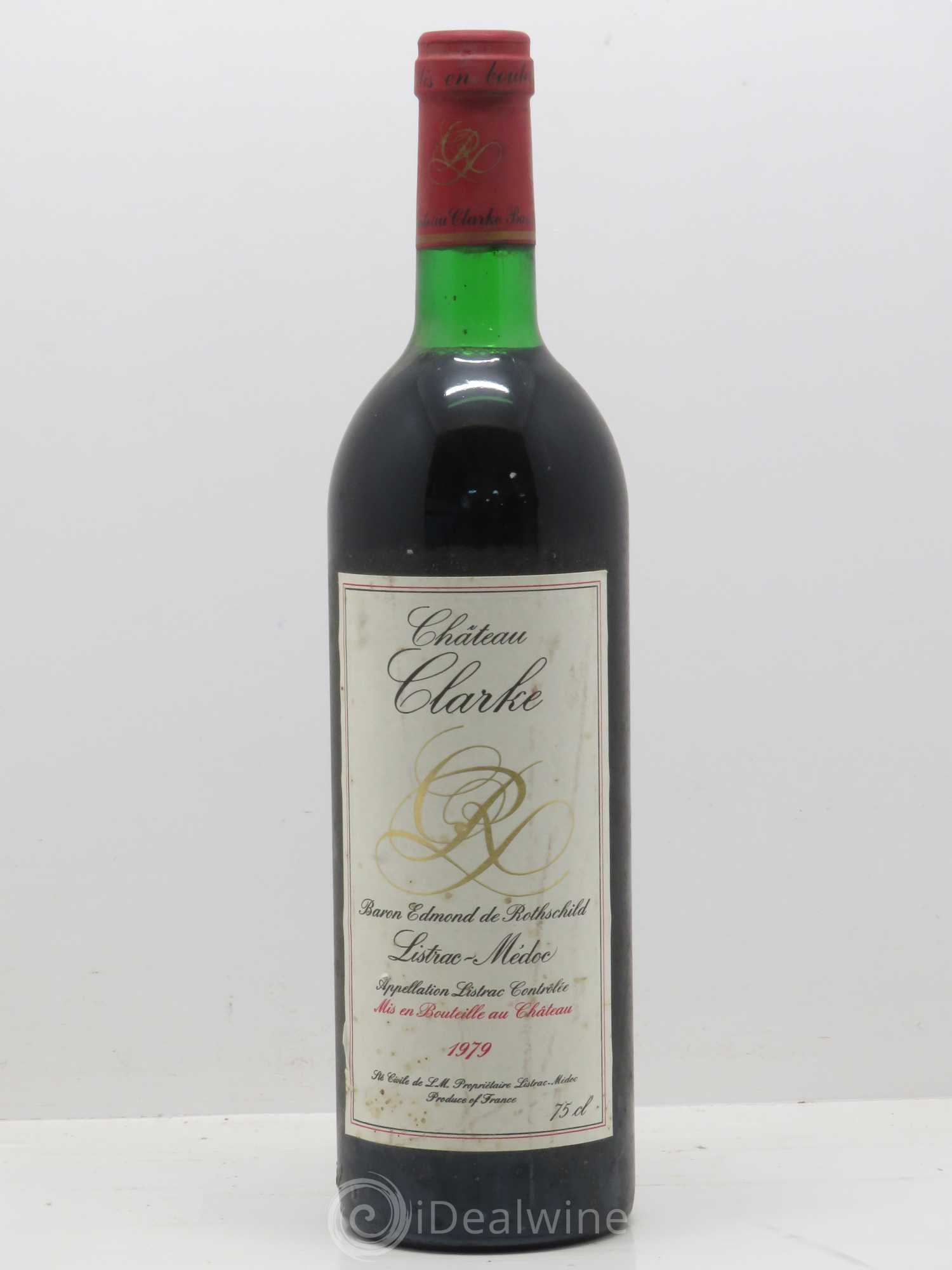 Château Clarke 1979 - Posten von 1 Flasche - 0