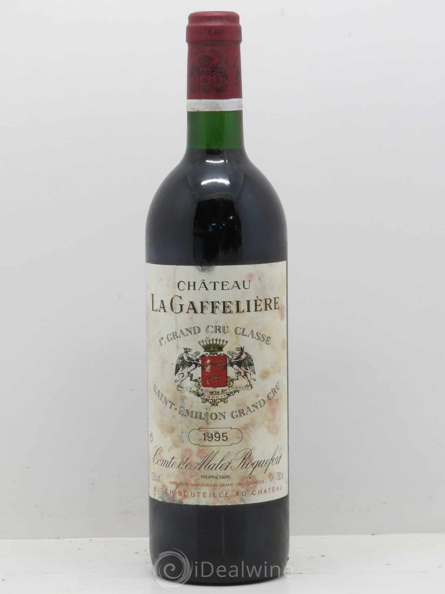Château la Gaffelière 1er Grand Cru Classé B 1995 - Lot de 1 bouteille - 0