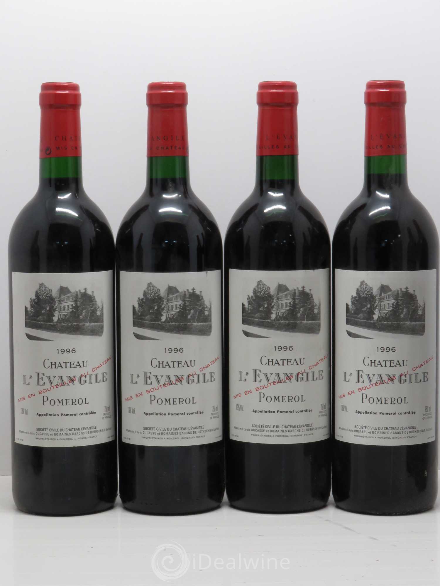 Château l' Évangile 1996 - Lot de 7 bouteilles - 1