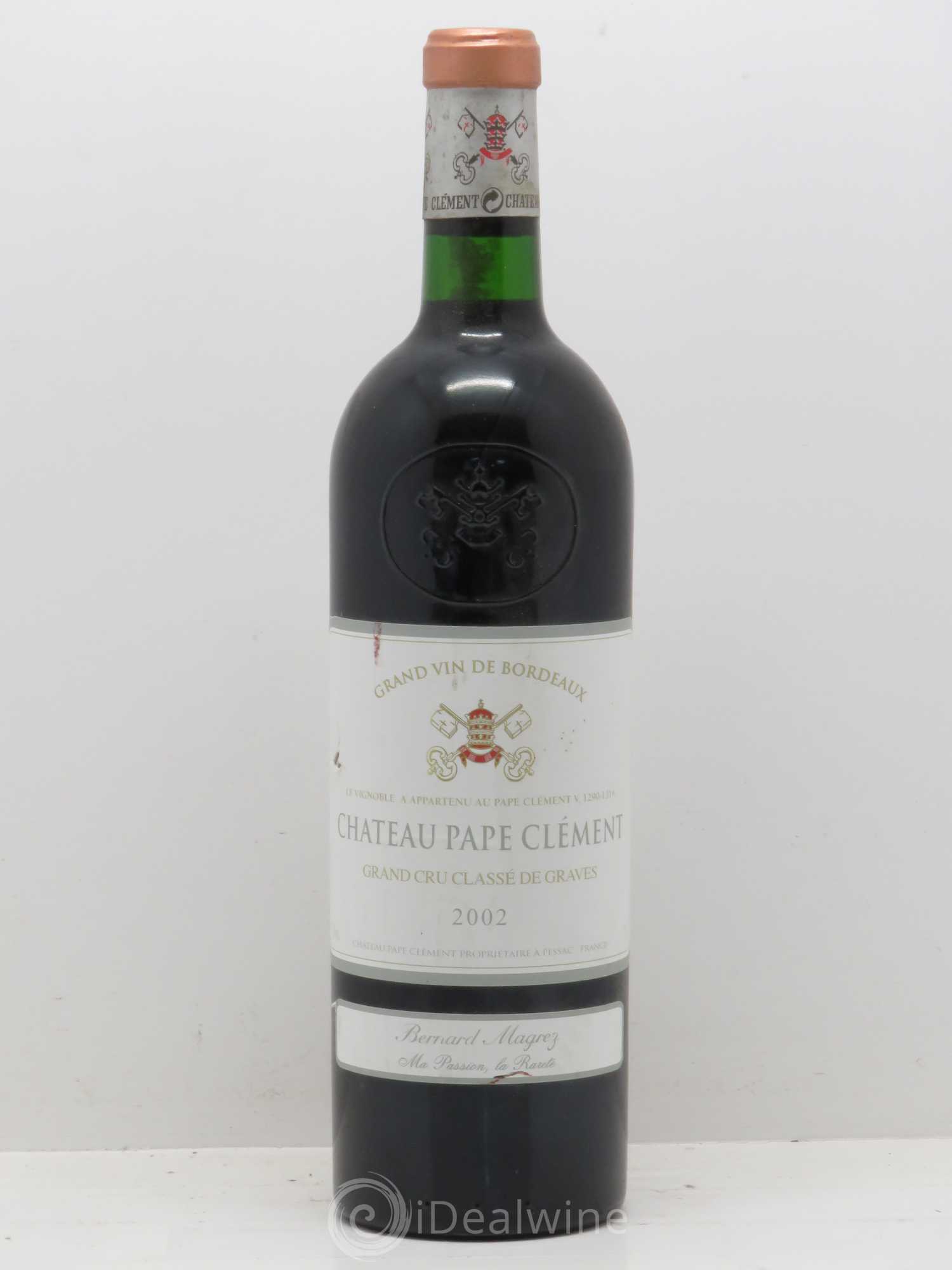 Château Pape Clément Cru Classé de Graves 2002 - Lot de 1 bouteille - 0