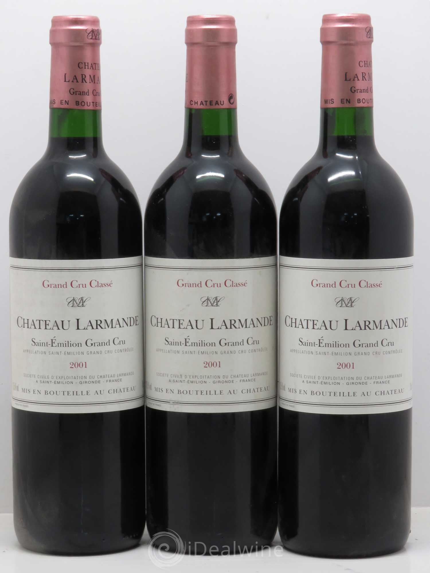 Château Larmande Grand Cru Classé 2001 - Lot de 6 bouteilles - 2