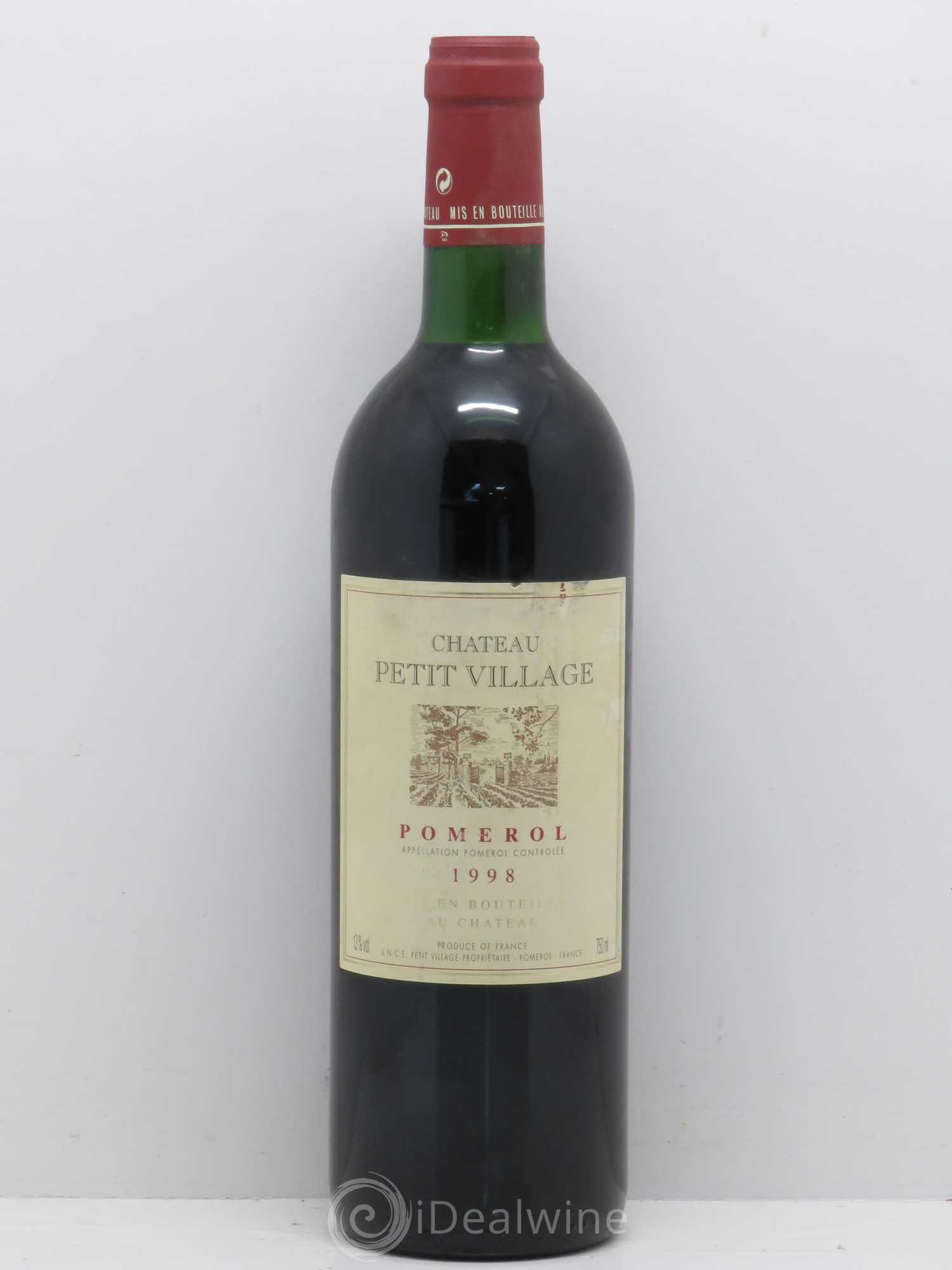 Château Petit Village 1998 - Lot de 1 bouteille - 0