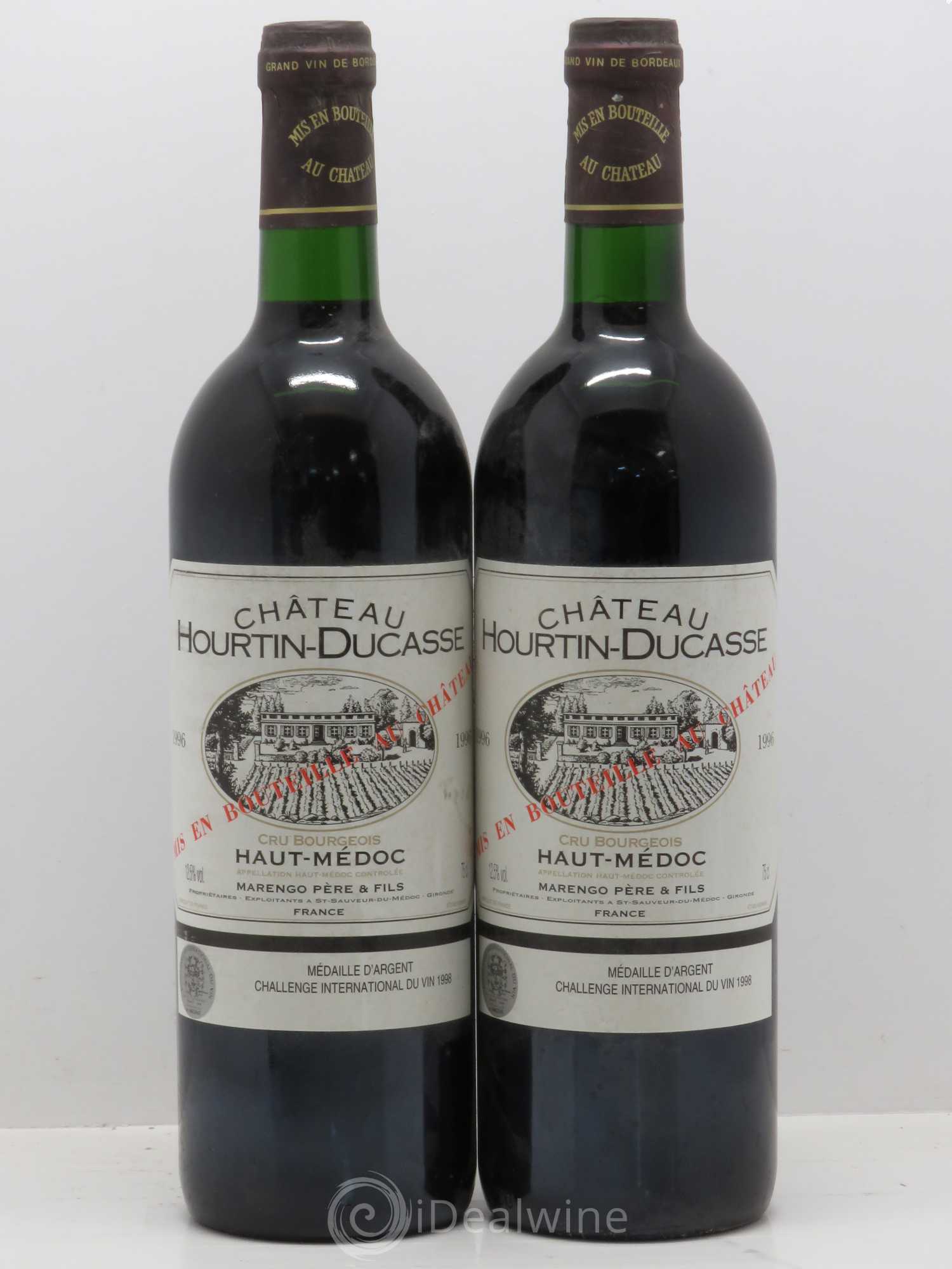 Château Hourtin Ducasse Cru Bourgeois 1996 - Lot de 2 bouteilles - 0