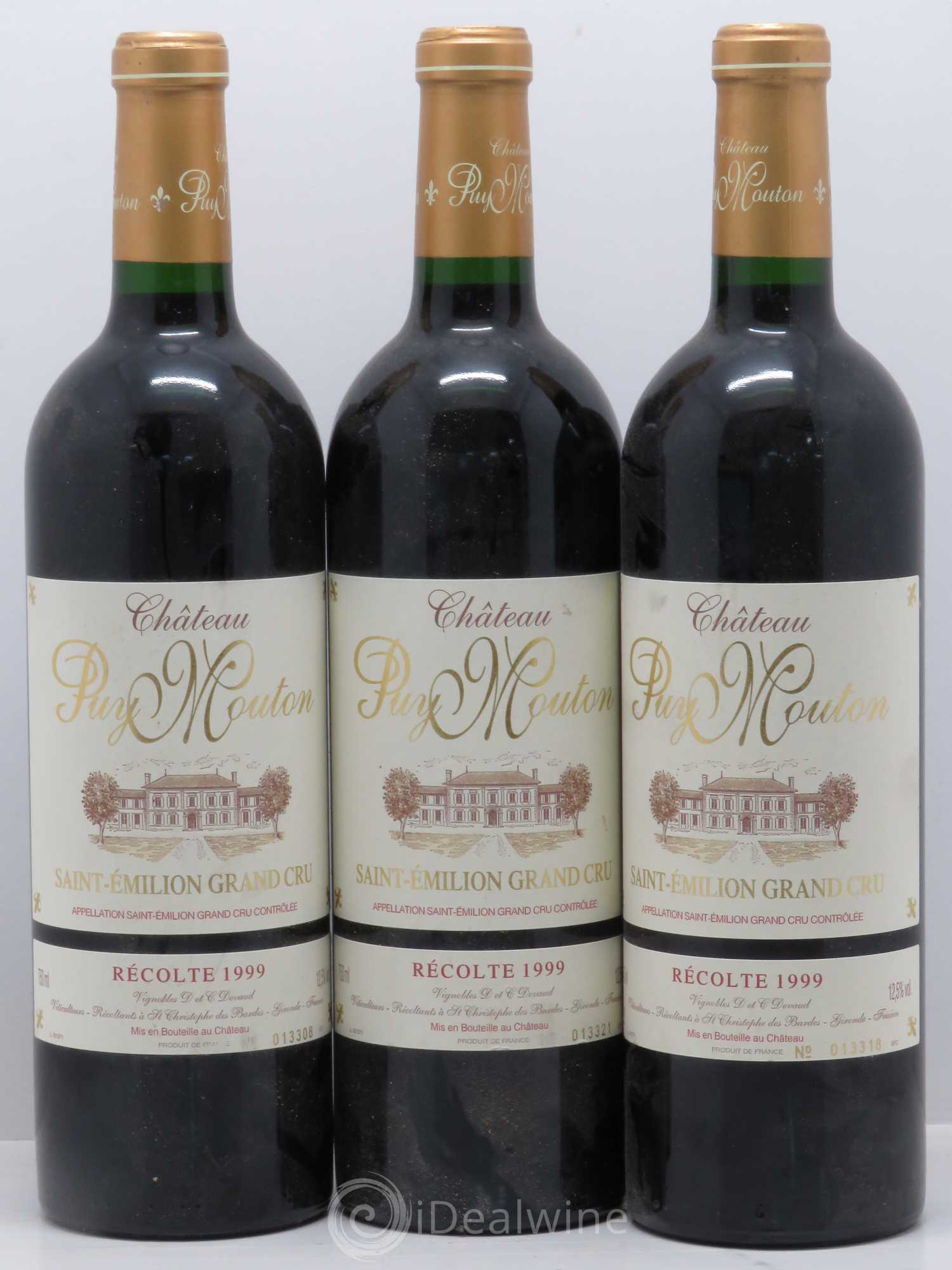 Saint-Émilion Puy Mouton 1999 - Lot de 12 bouteilles - 4