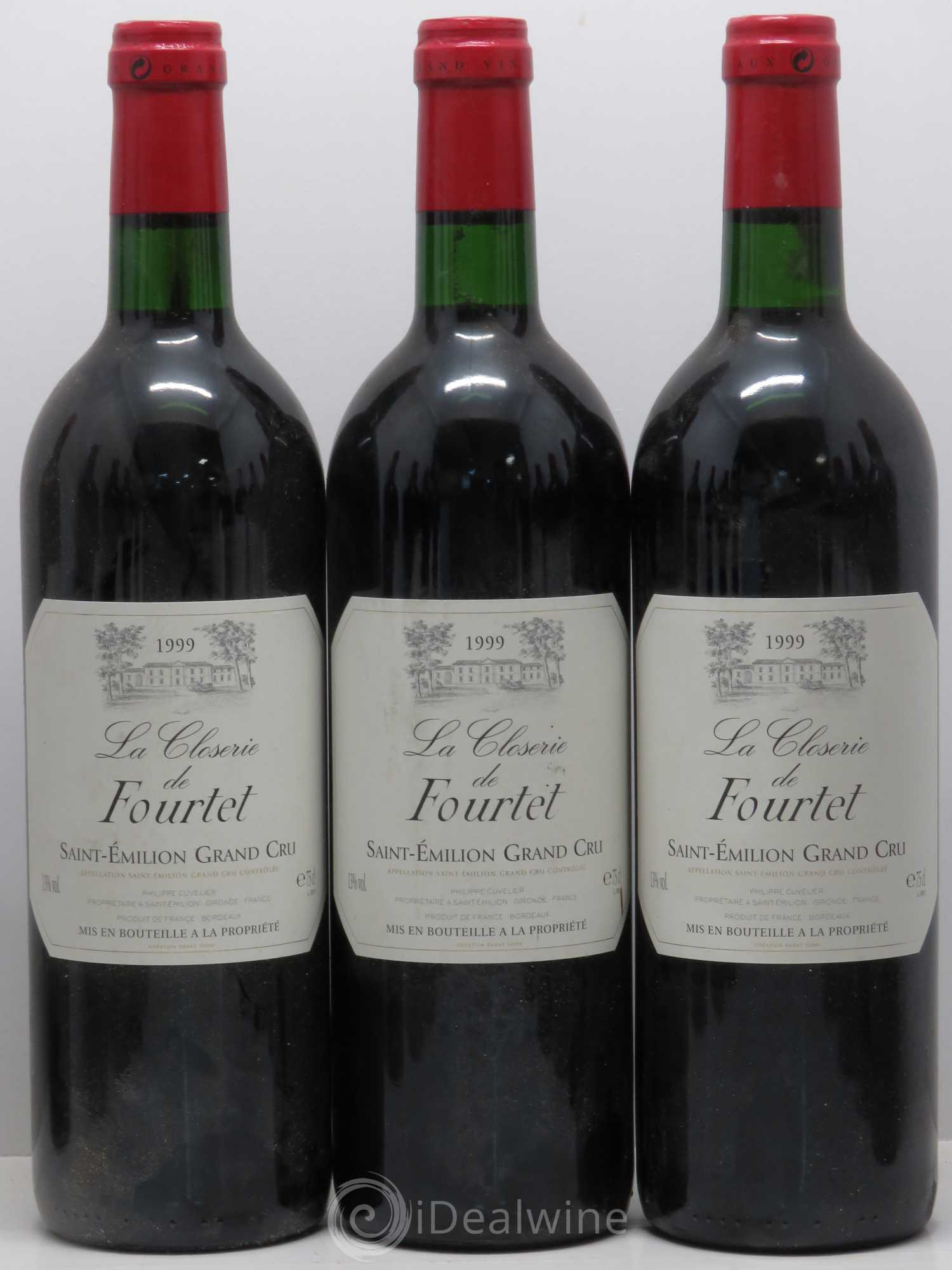 Saint-Émilion La Closerie de Fourtet 1999 - Posten von 12 Flaschen - 1