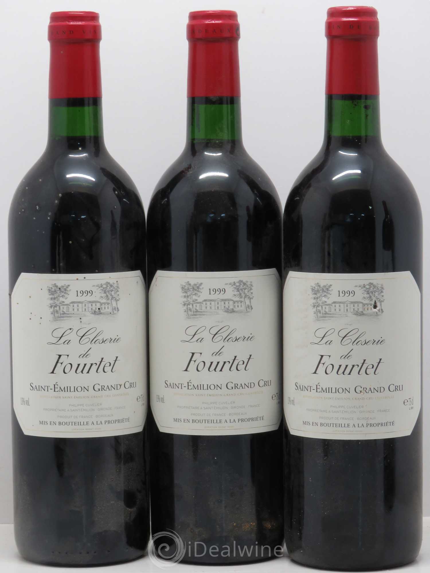 Saint-Émilion La Closerie de Fourtet 1999 - Posten von 12 Flaschen - 3
