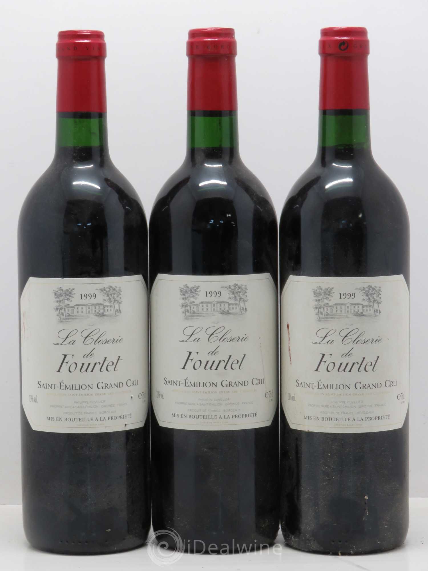 Saint-Émilion La Closerie de Fourtet 1999 - Posten von 12 Flaschen - 4