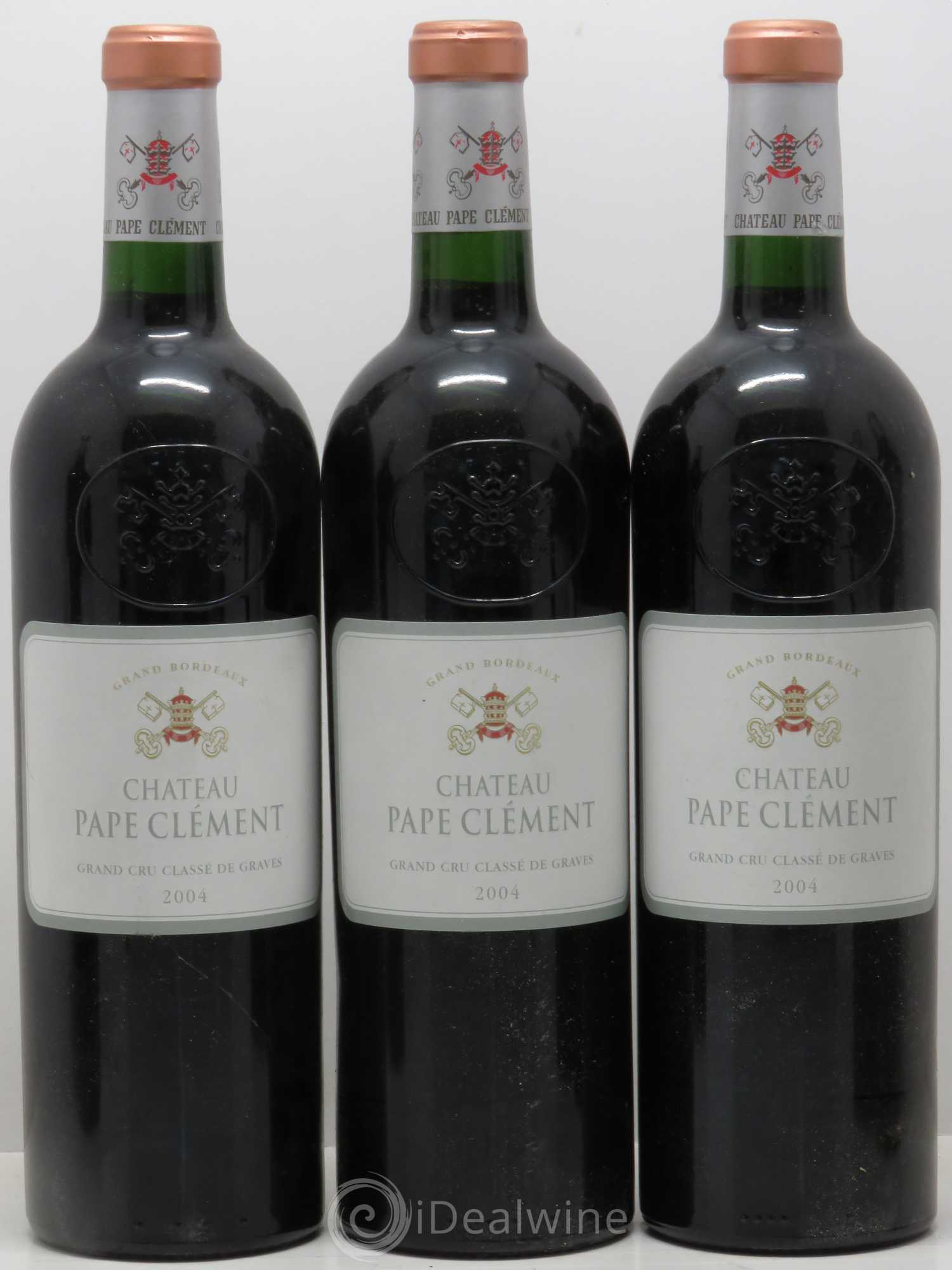 Château Pape Clément Cru Classé de Graves 2004 - Lot de 6 bouteilles - 1
