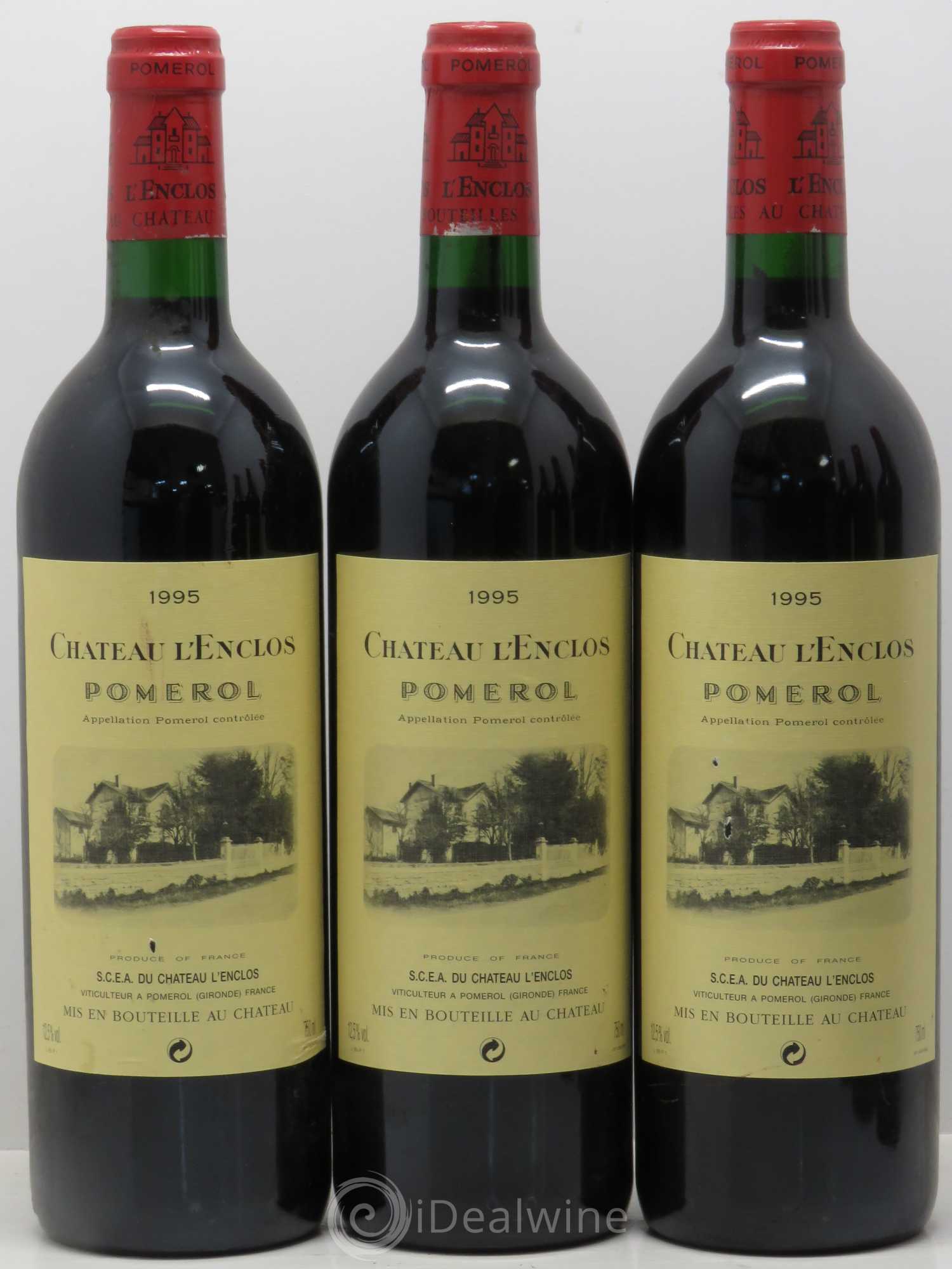 Château l' Enclos 1995 - Lot de 6 bouteilles - 1
