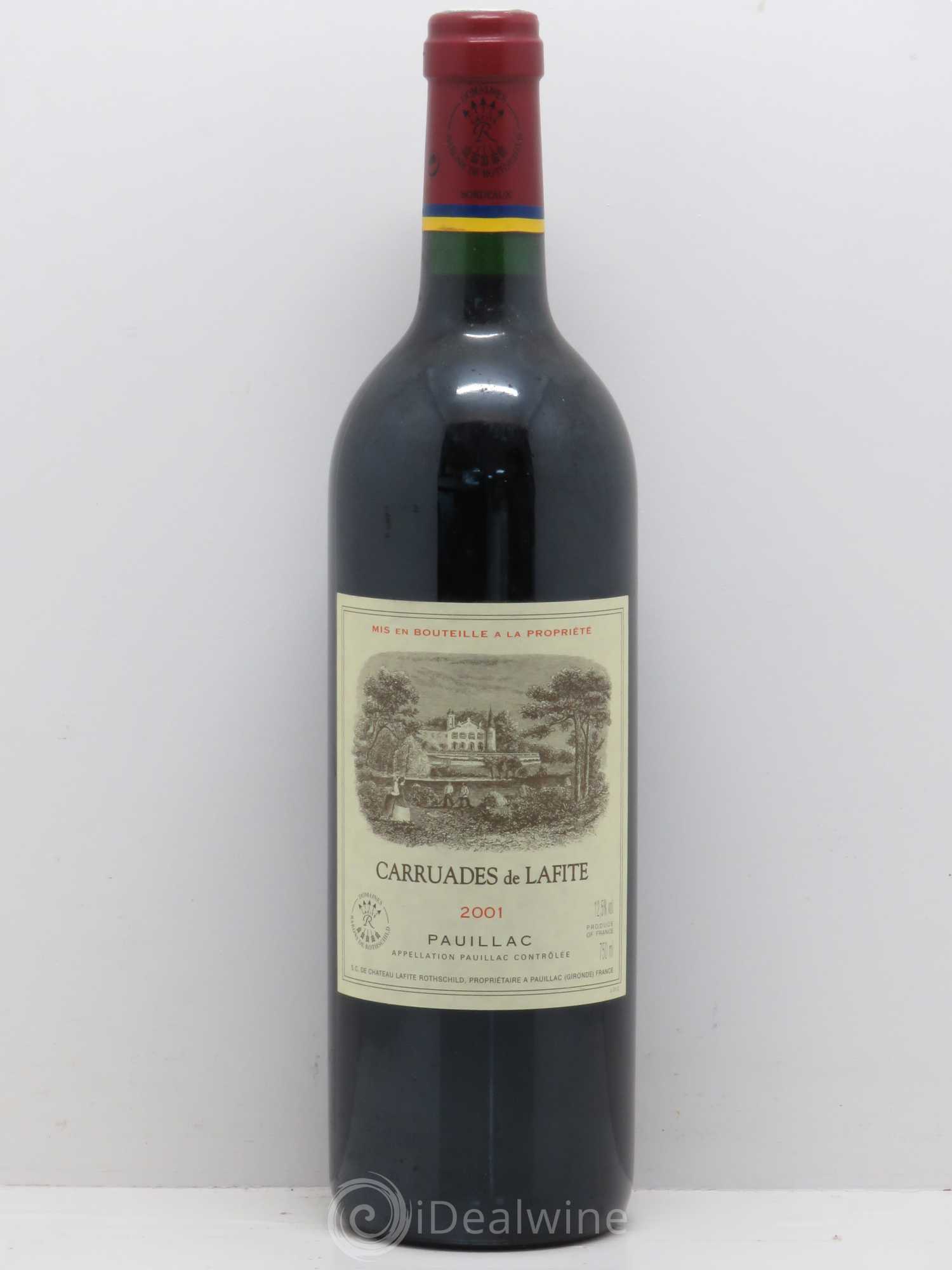 Carruades de Lafite Rothschild Second Vin 2001 - Lot de 1 bouteille - 0
