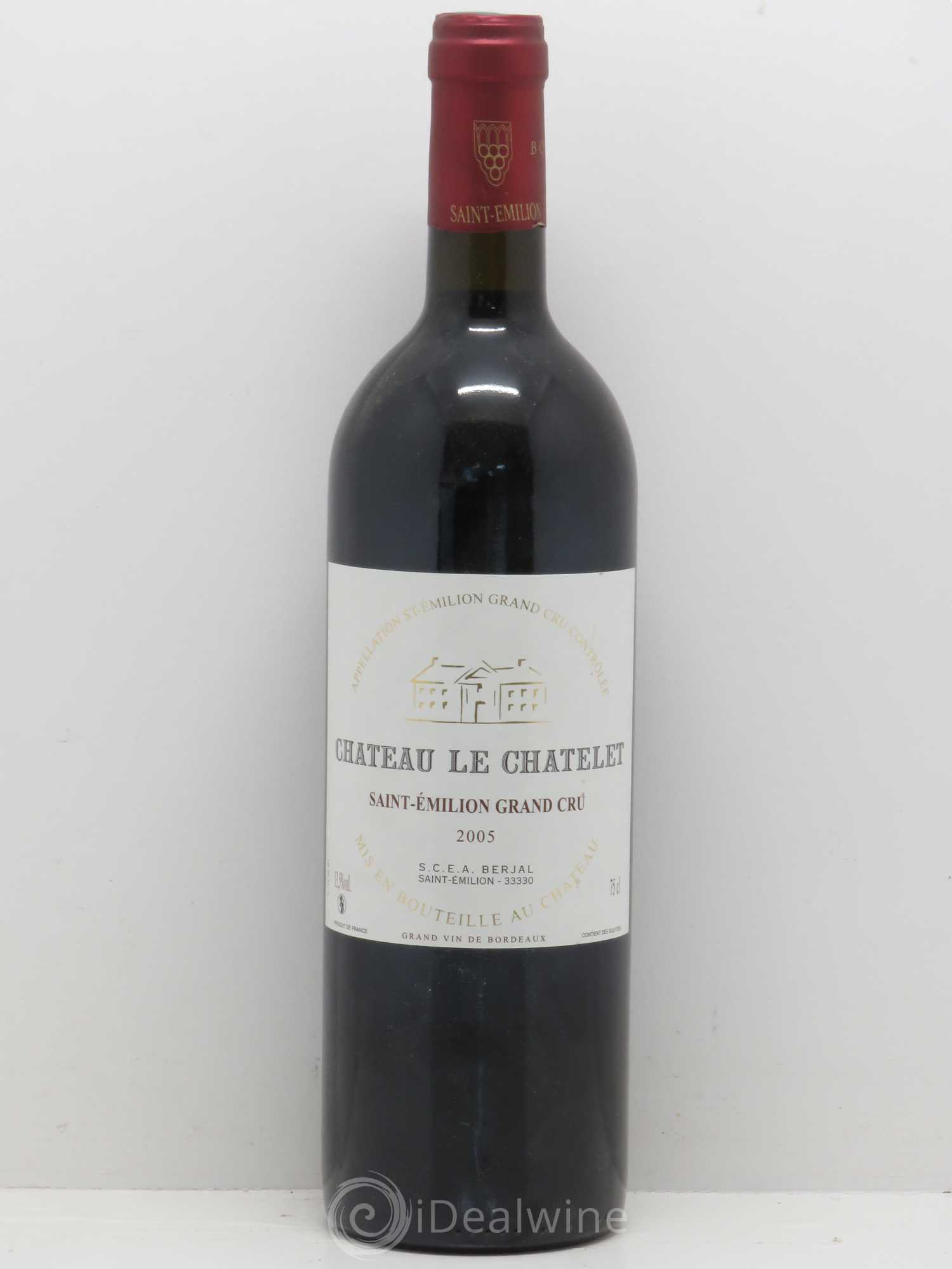 Saint-Émilion Le Chatelet Saint Emilion Grand Cru 2005 - Posten von 1 Flasche - 0