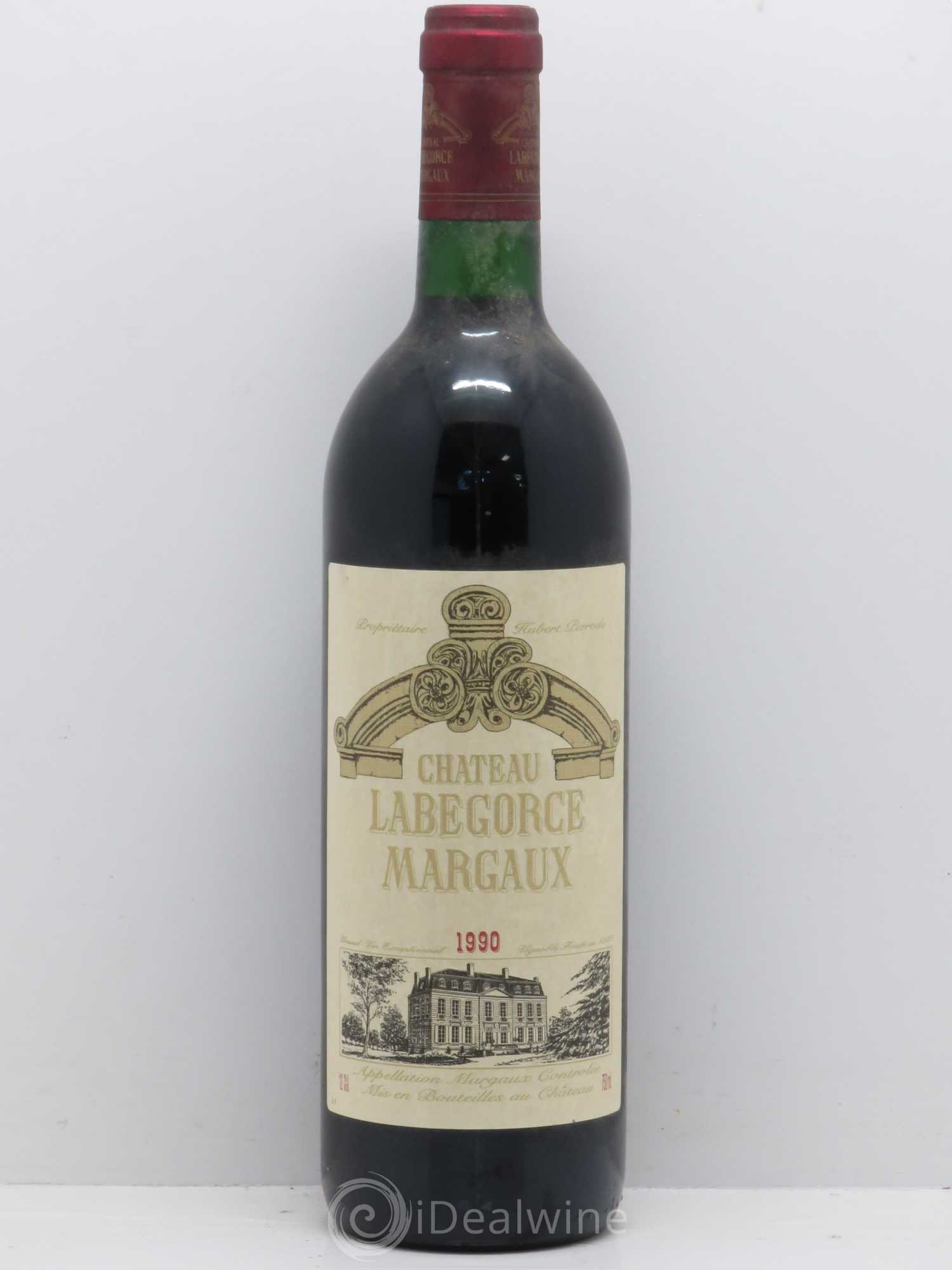 Château Labegorce Cru Bourgeois 1990 - Lot de 1 bouteille - 0