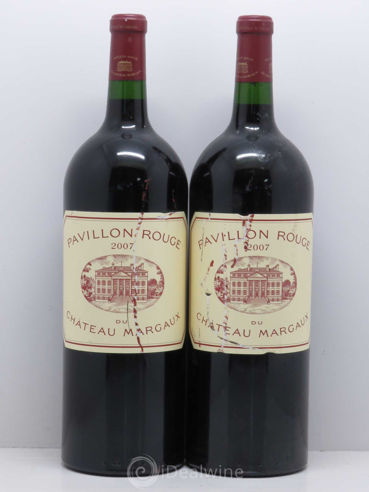 Pavillon Rouge du Château Margaux Second Vin 2007 - Lot de 2 magnums - 0
