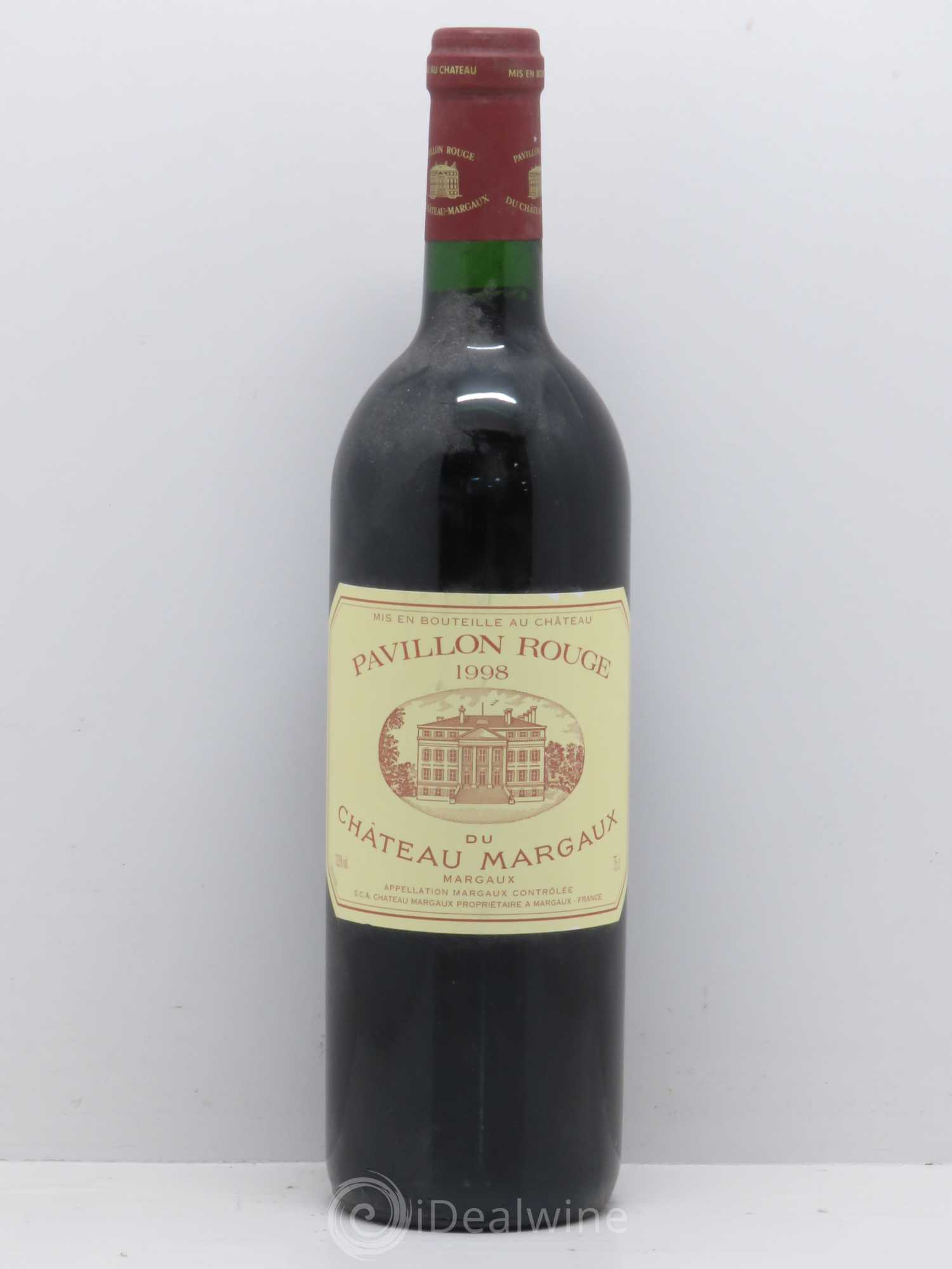Pavillon Rouge du Château Margaux Second Vin 1998 - Lot de 1 bouteille - 0