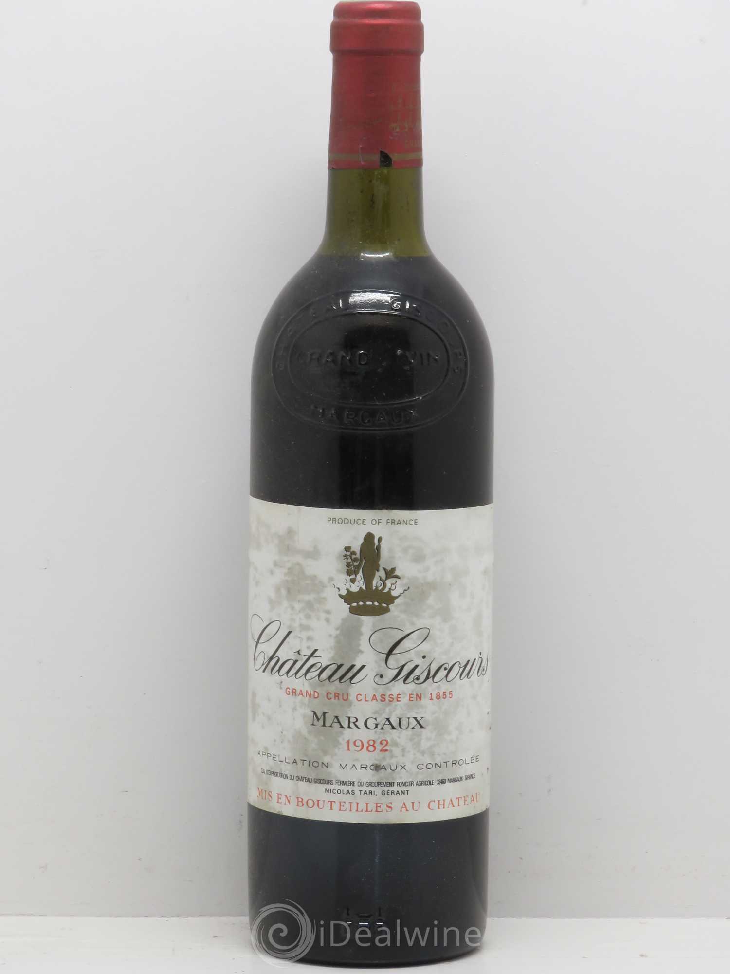 Château Giscours 3ème Grand Cru Classé 1982 - Lot de 1 bouteille - 0
