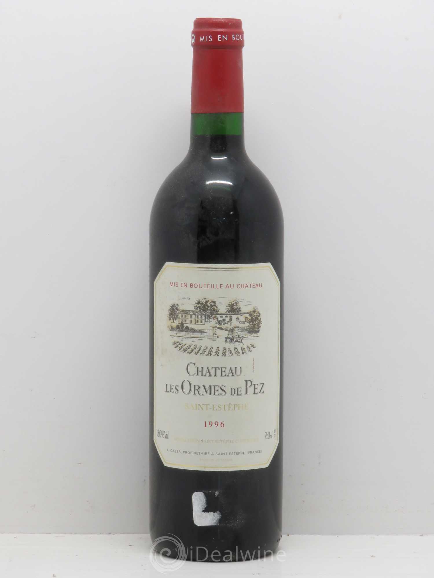 Château les Ormes de Pez 1996 - Lot de 1 bouteille - 0