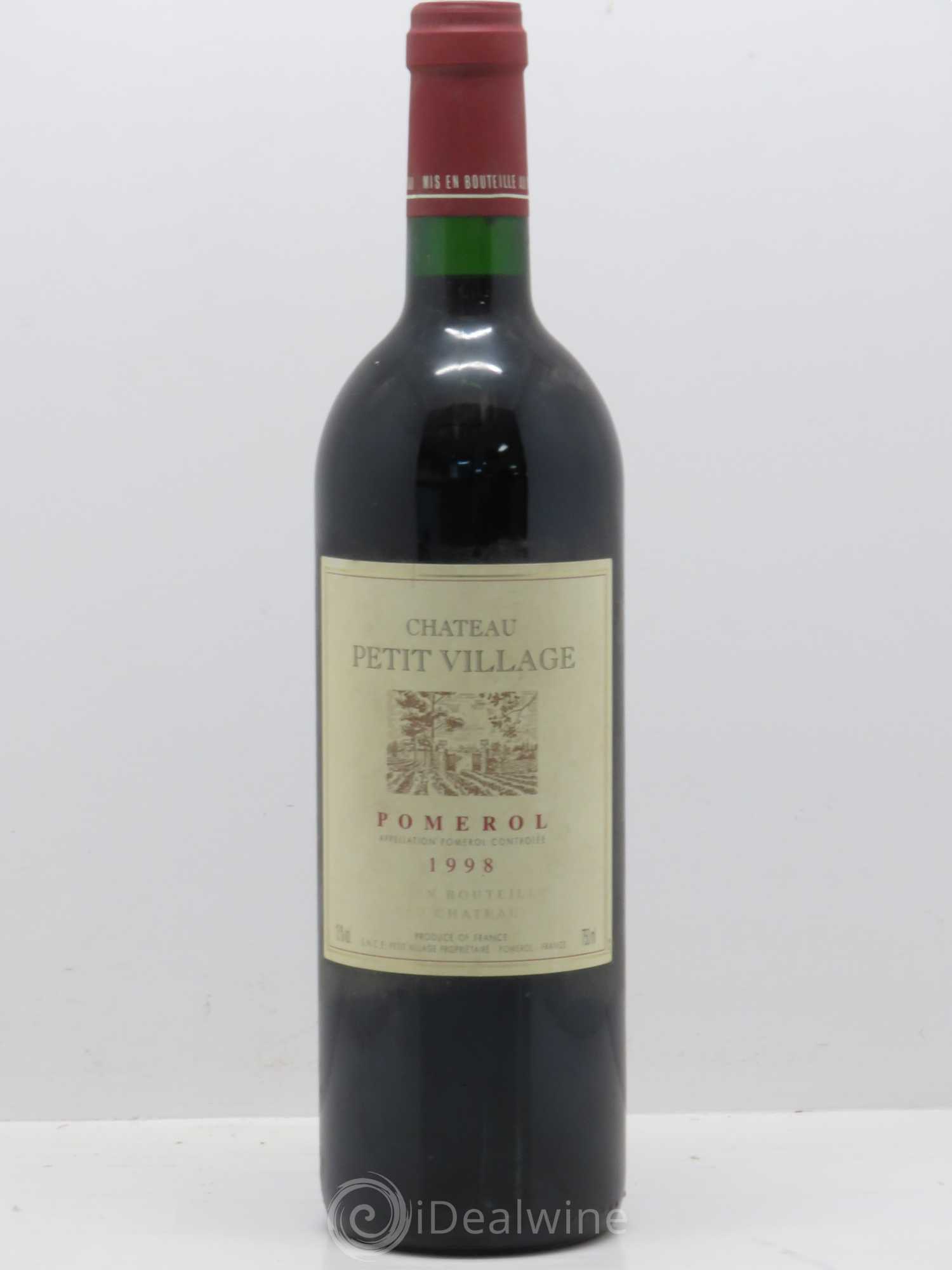 Château Petit Village 1998 - Lot de 1 bouteille - 0