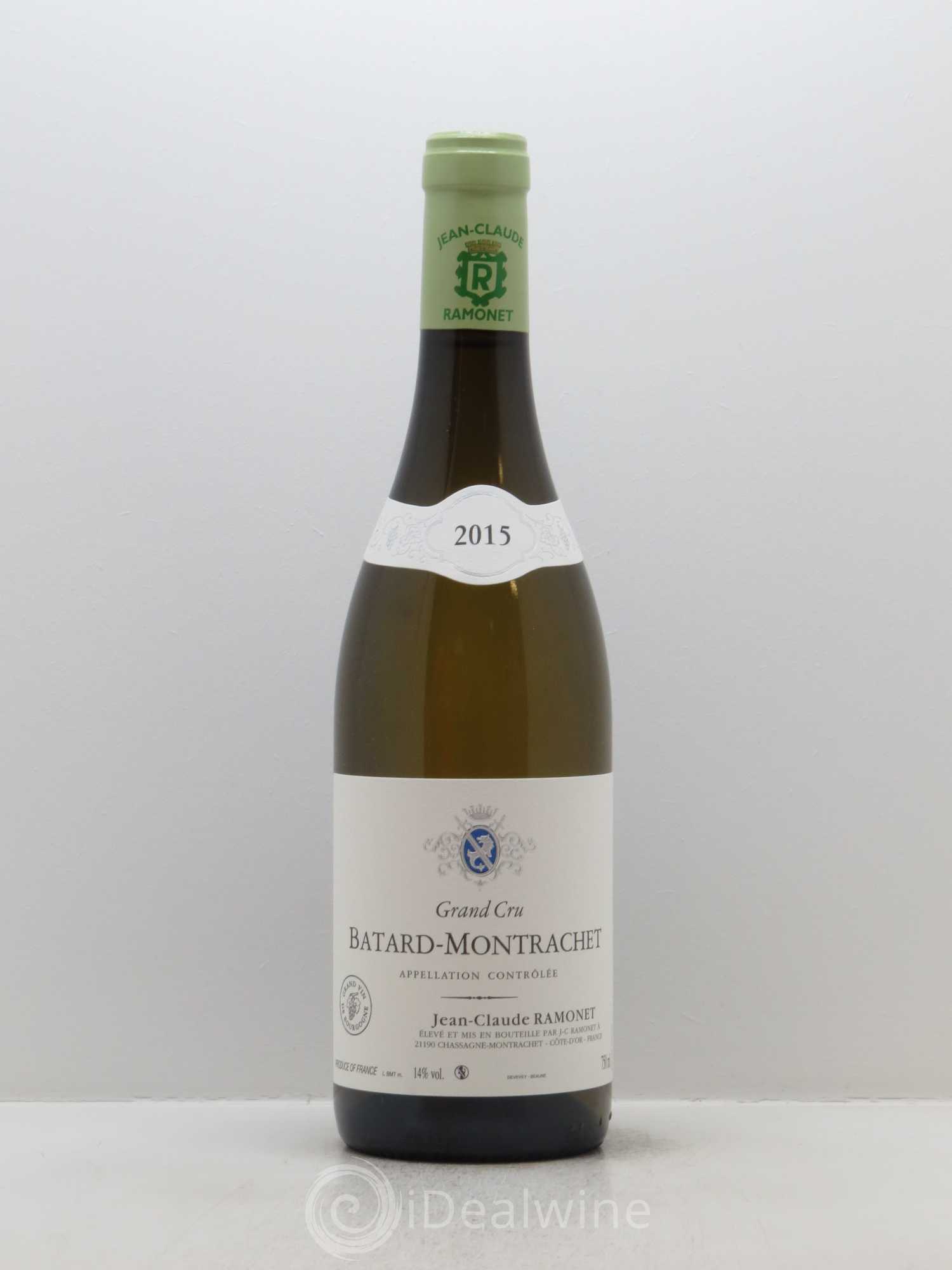 Bâtard-Montrachet Grand Cru Ramonet (Domaine) 2015 - Lot de 1 bouteille - 0