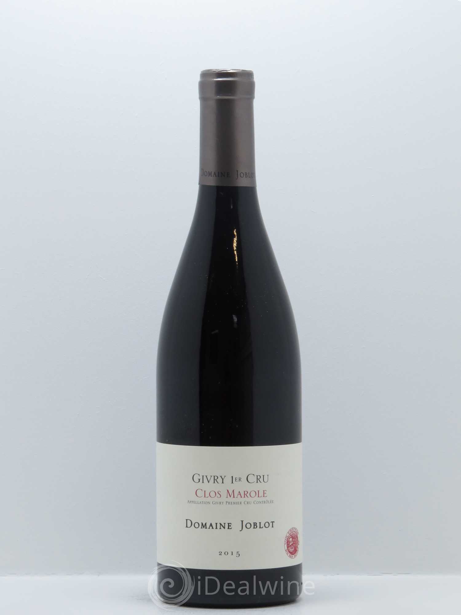Givry 1er Cru Clos Marole Joblot (Domaine) 2015 - Lot de 1 bouteille - 0