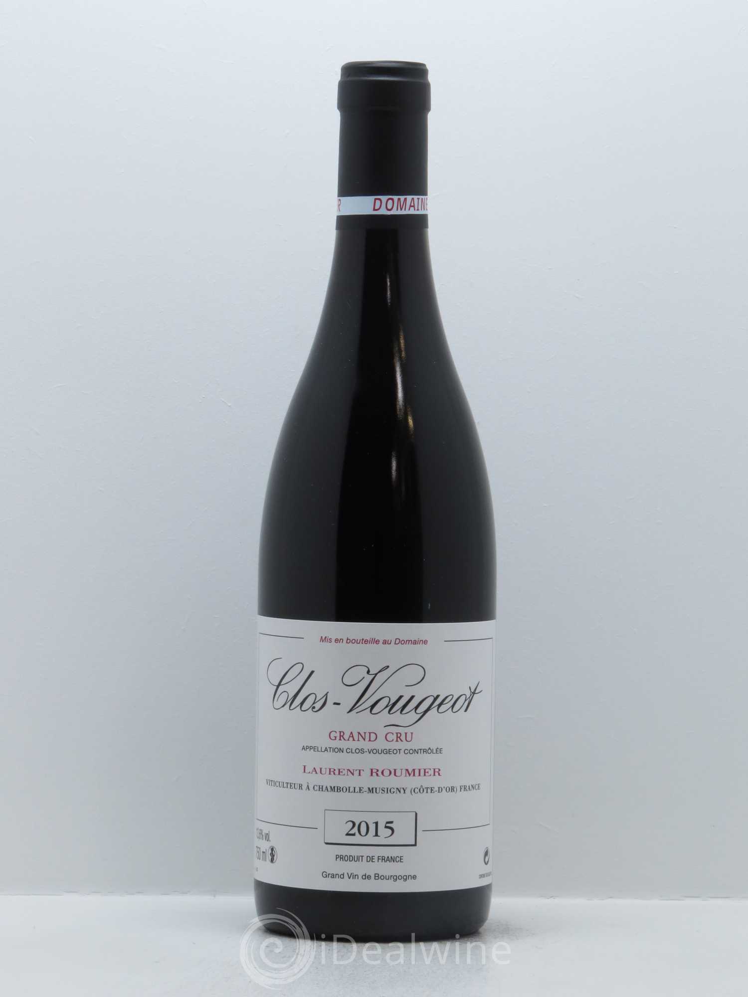 Clos de Vougeot Grand Cru Laurent Roumier 2015 - Lot de 1 bouteille - 0