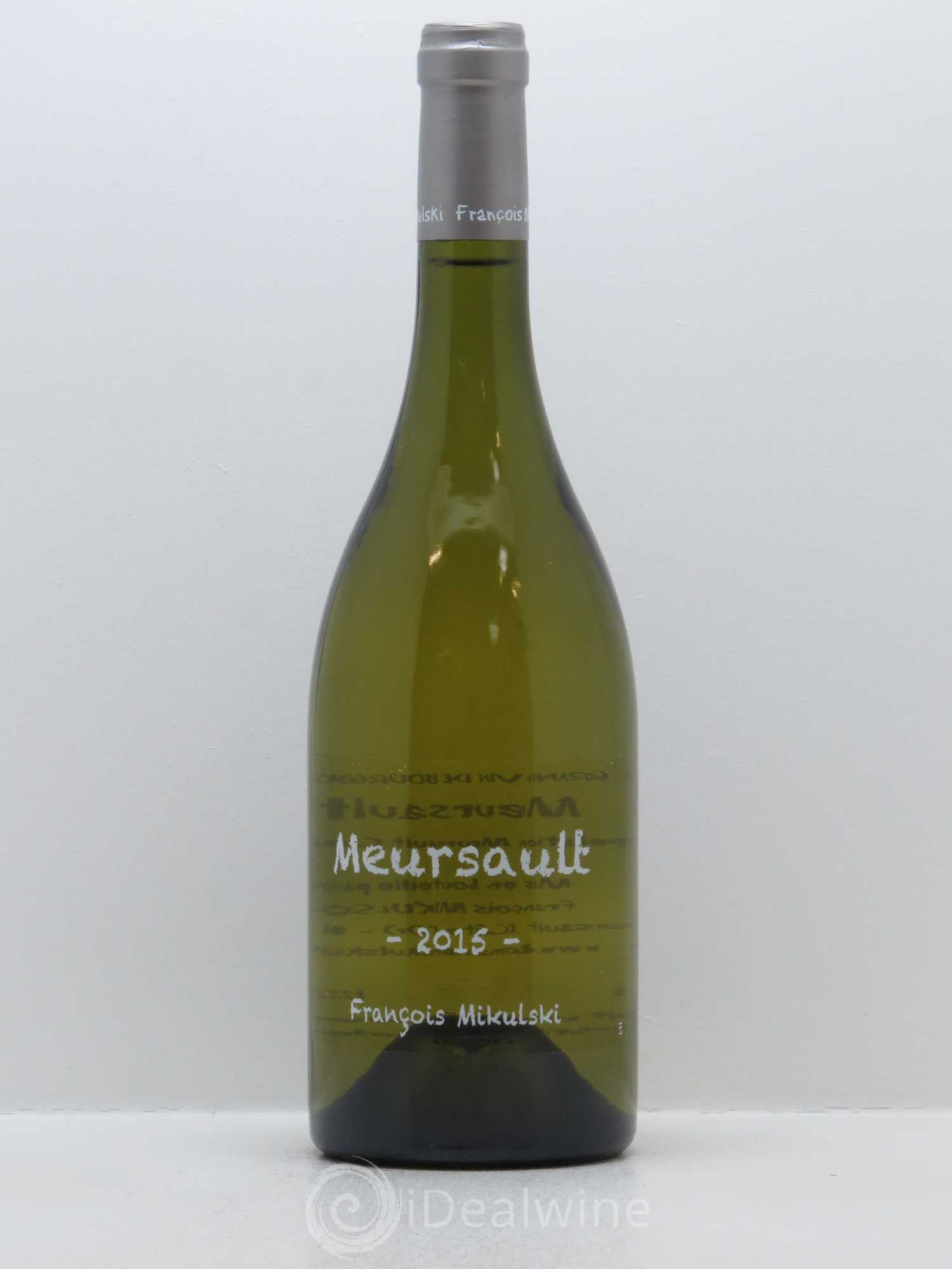 Meursault François Mikulski 2015 - Lot de 1 bouteille - 0